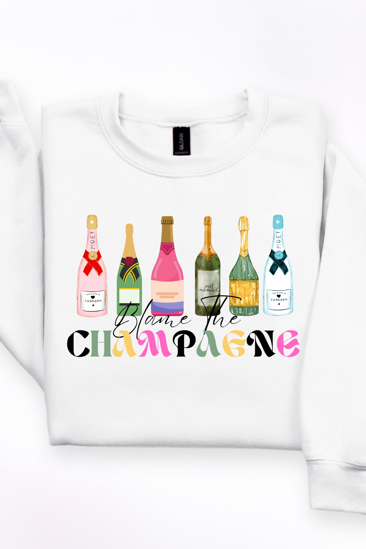 Blame the Bubbly Sweatshirt