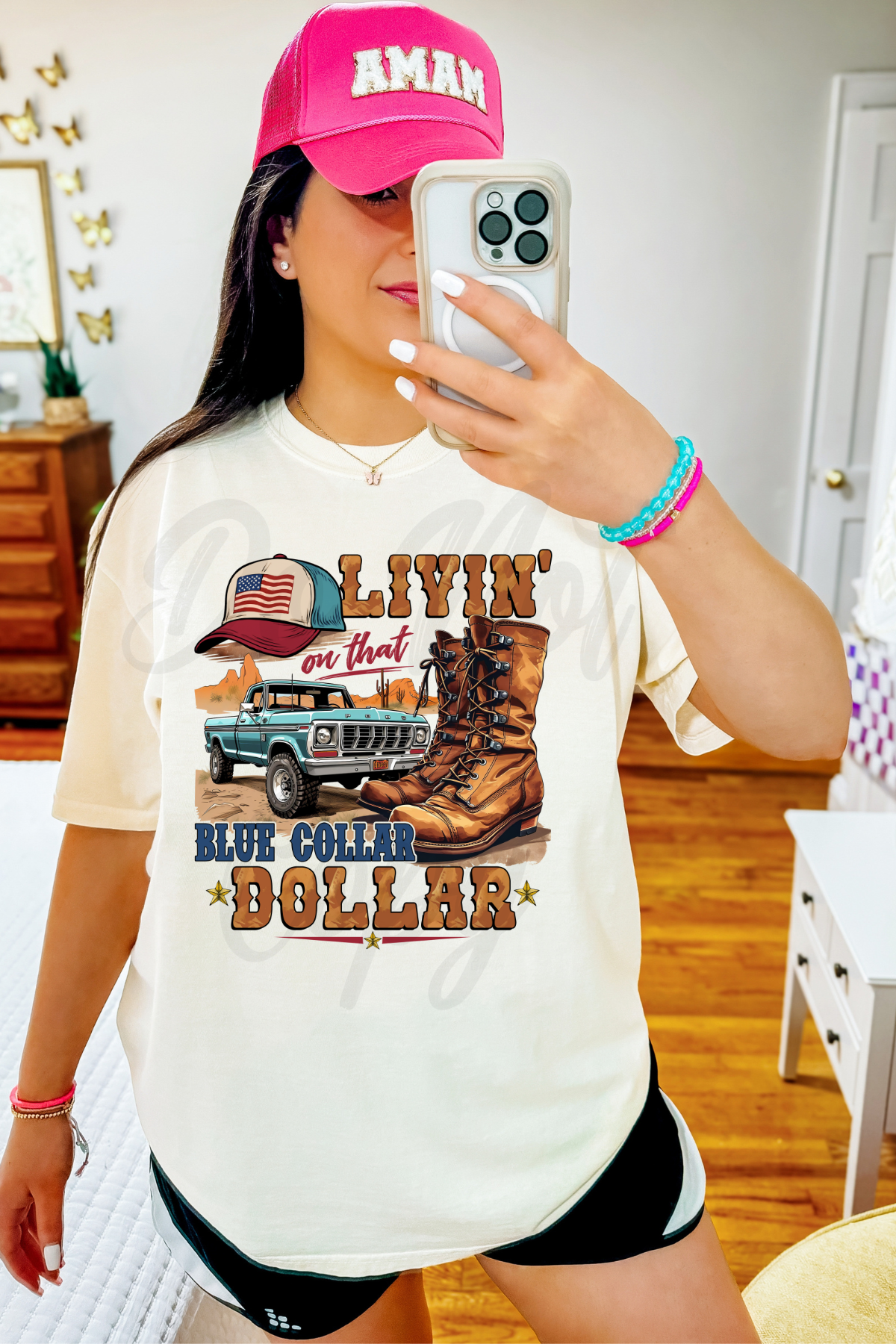 Blue Collar Dollar Tee