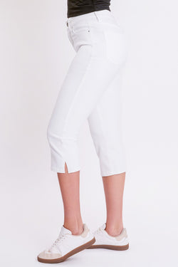 Women's Luxe High Rise Capri with Side Slit