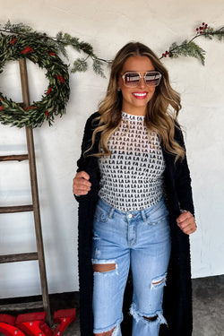 PREORDER: Poppy Knit Popcorn Cardigan
