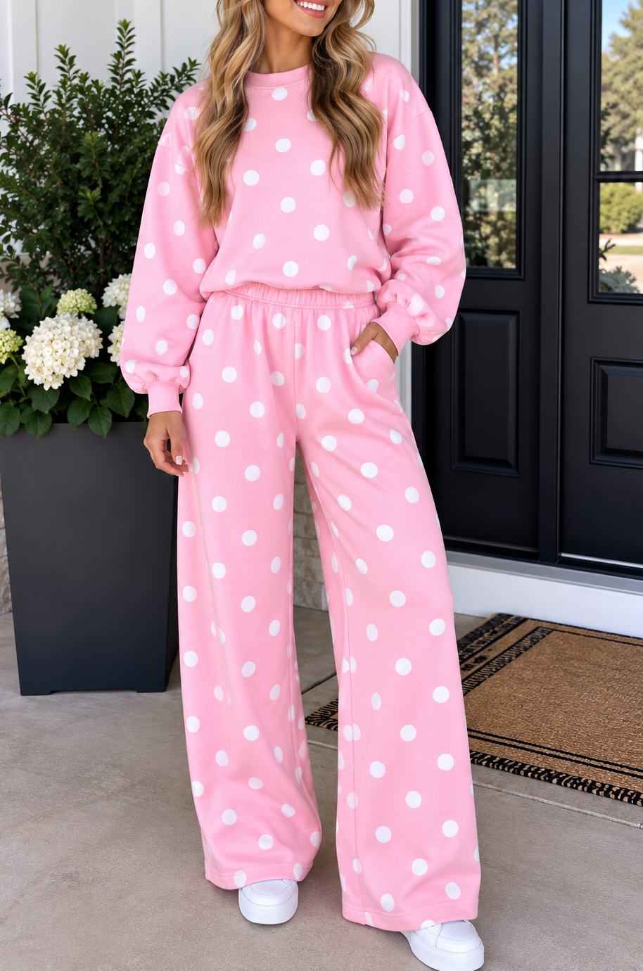 Polka Dot Casual Set WTW