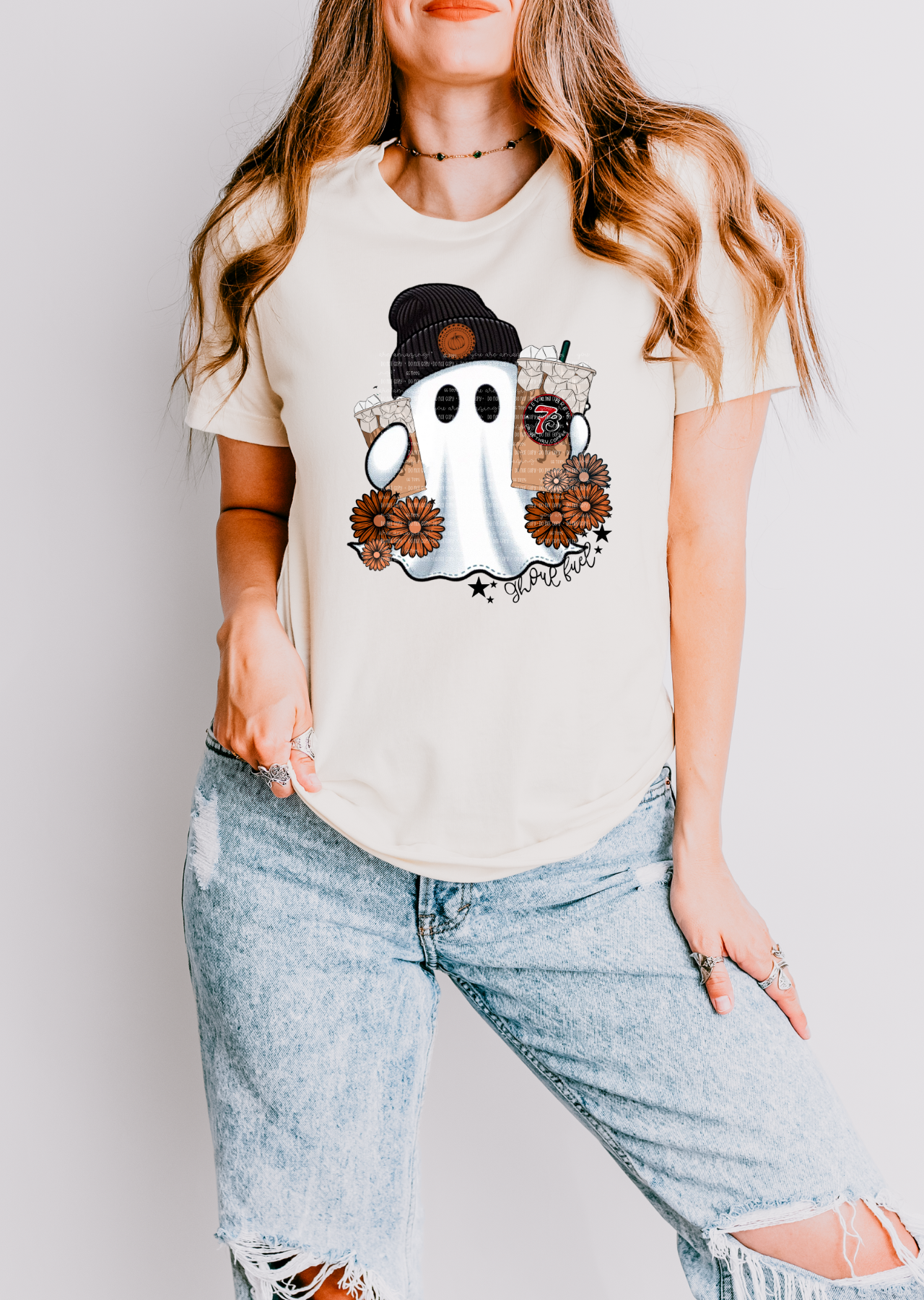 Caffeinated Ghost Tee