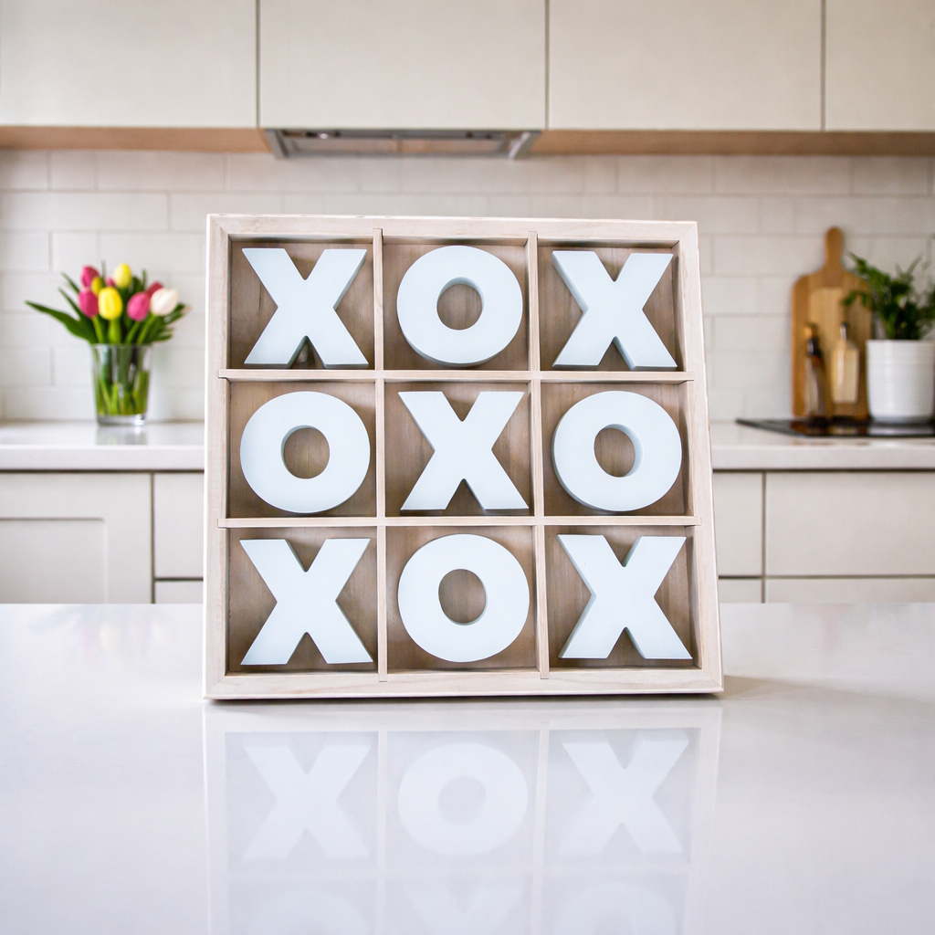 Rustic Tic Tac Toe