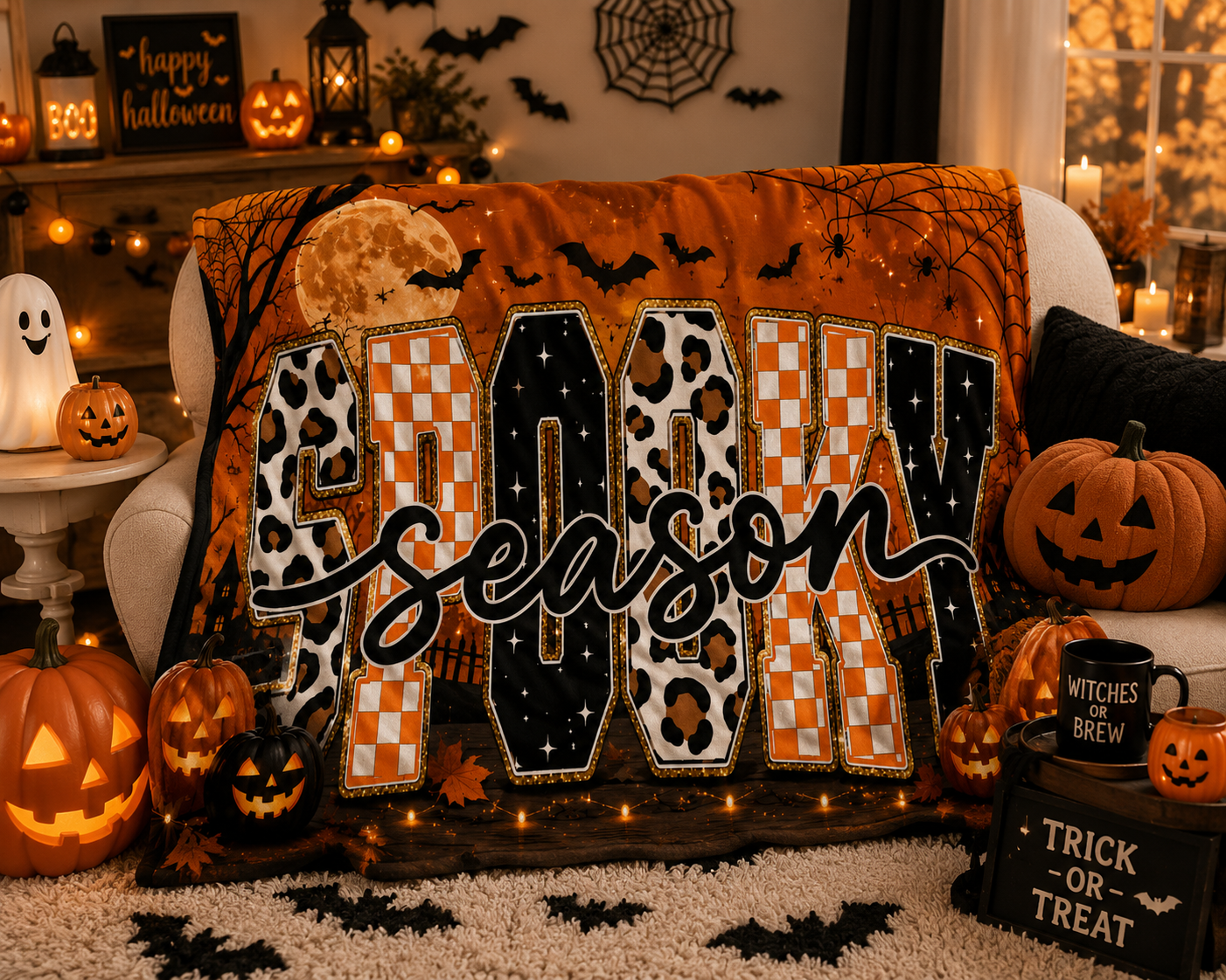 PreOrder | Spooky Season - Halloween Blankets