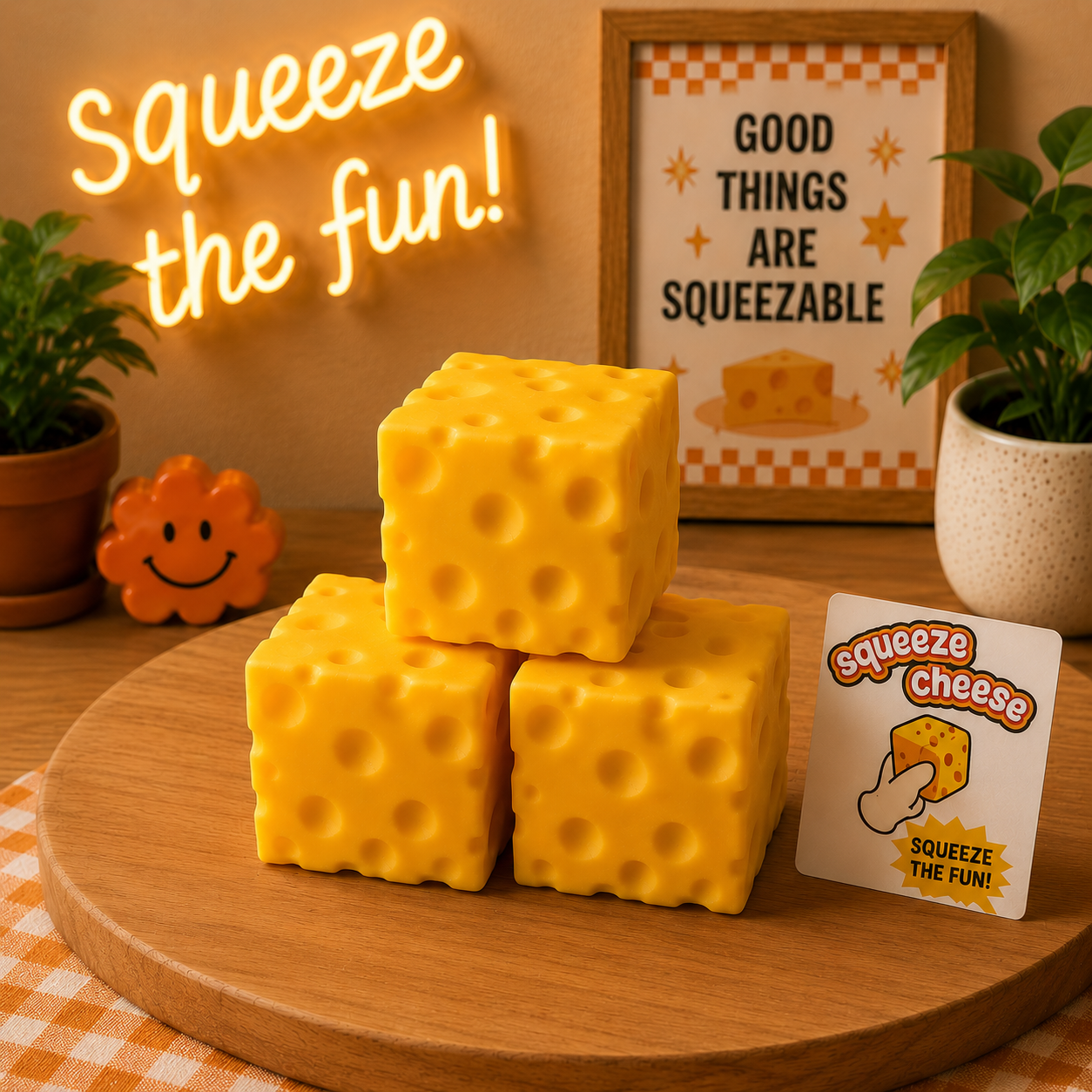 PreOrder | BIG Cheese Squishy