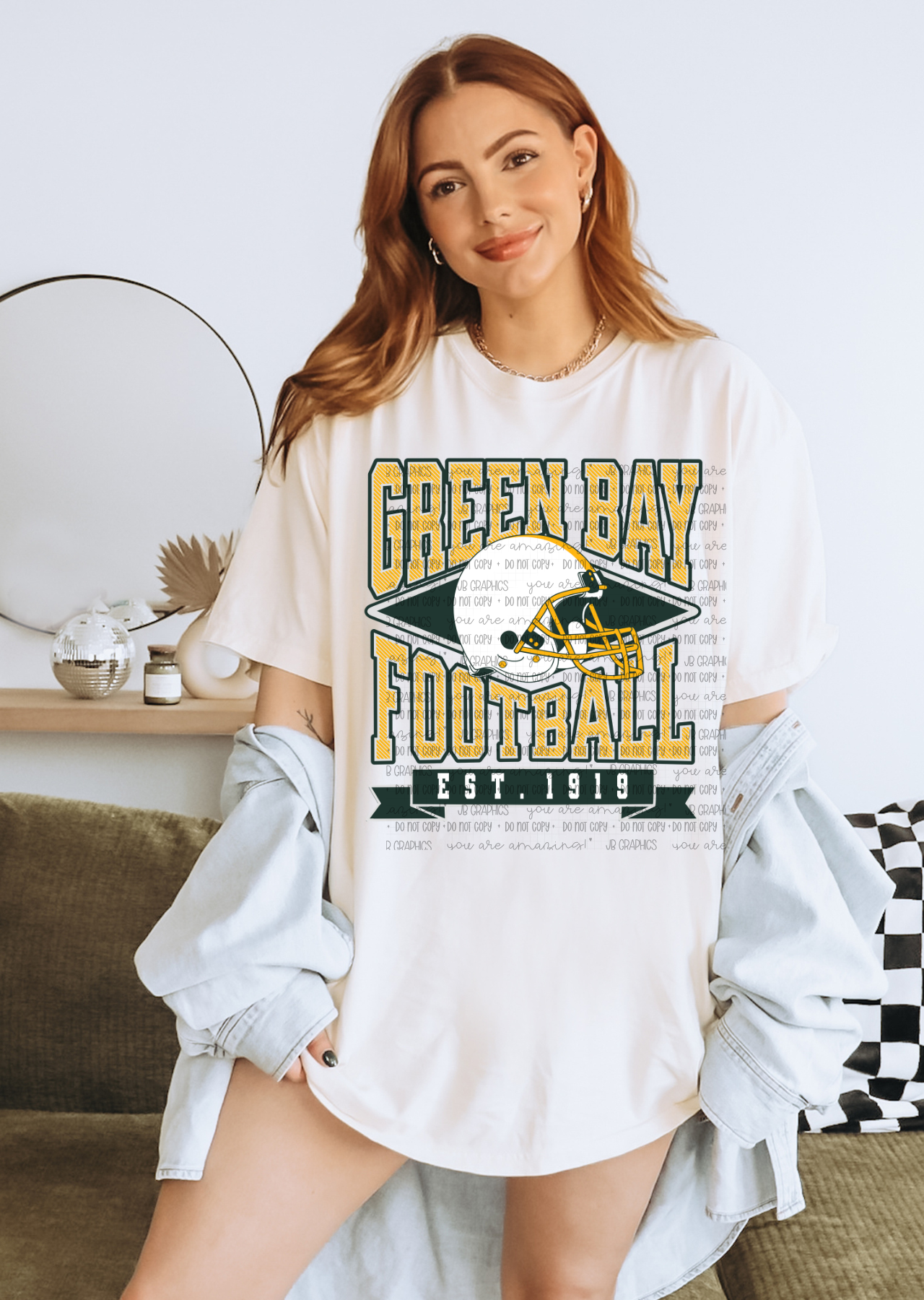 Cheesehead Energy Game Day Tee