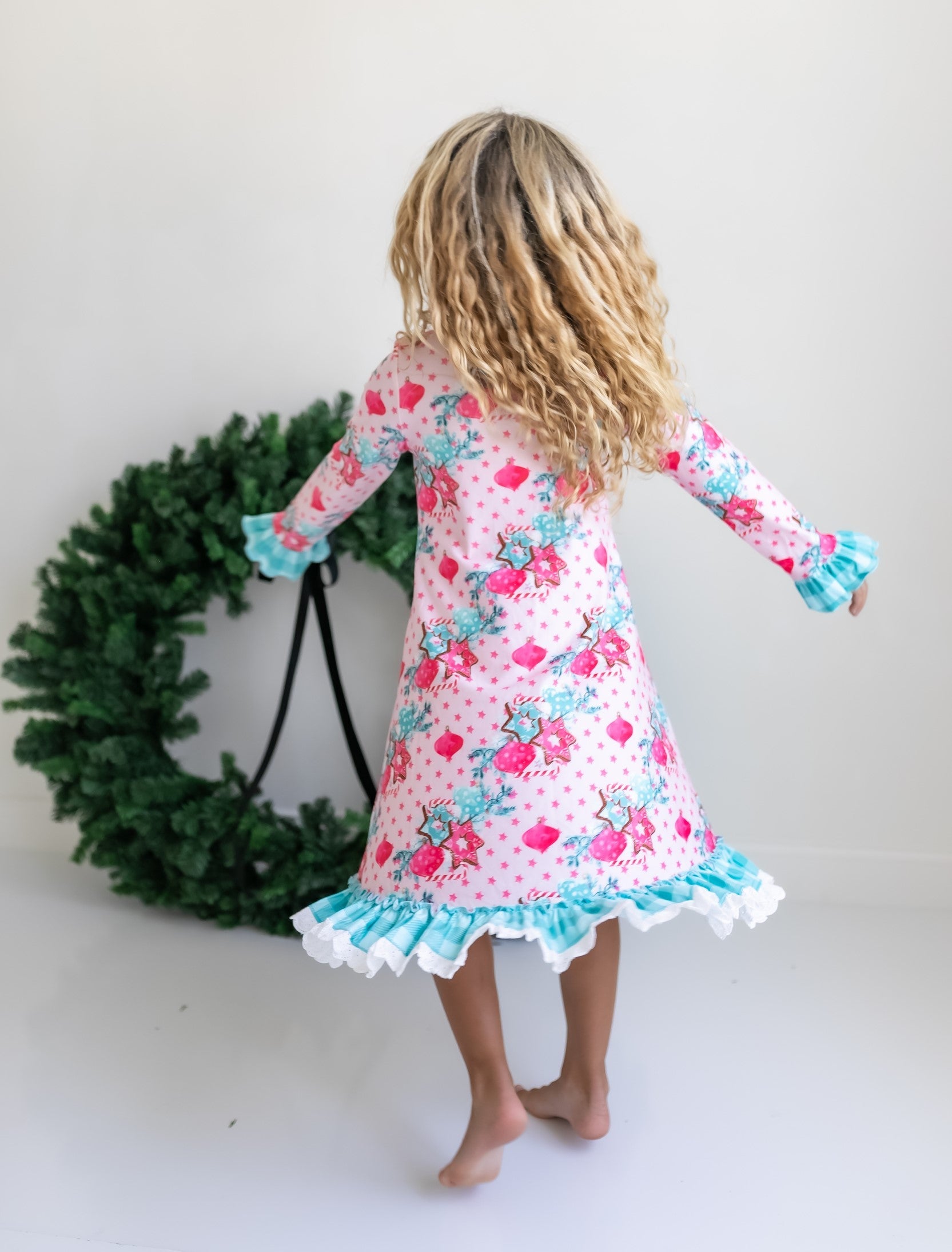 Christmas Cookie Lounge Play Gown