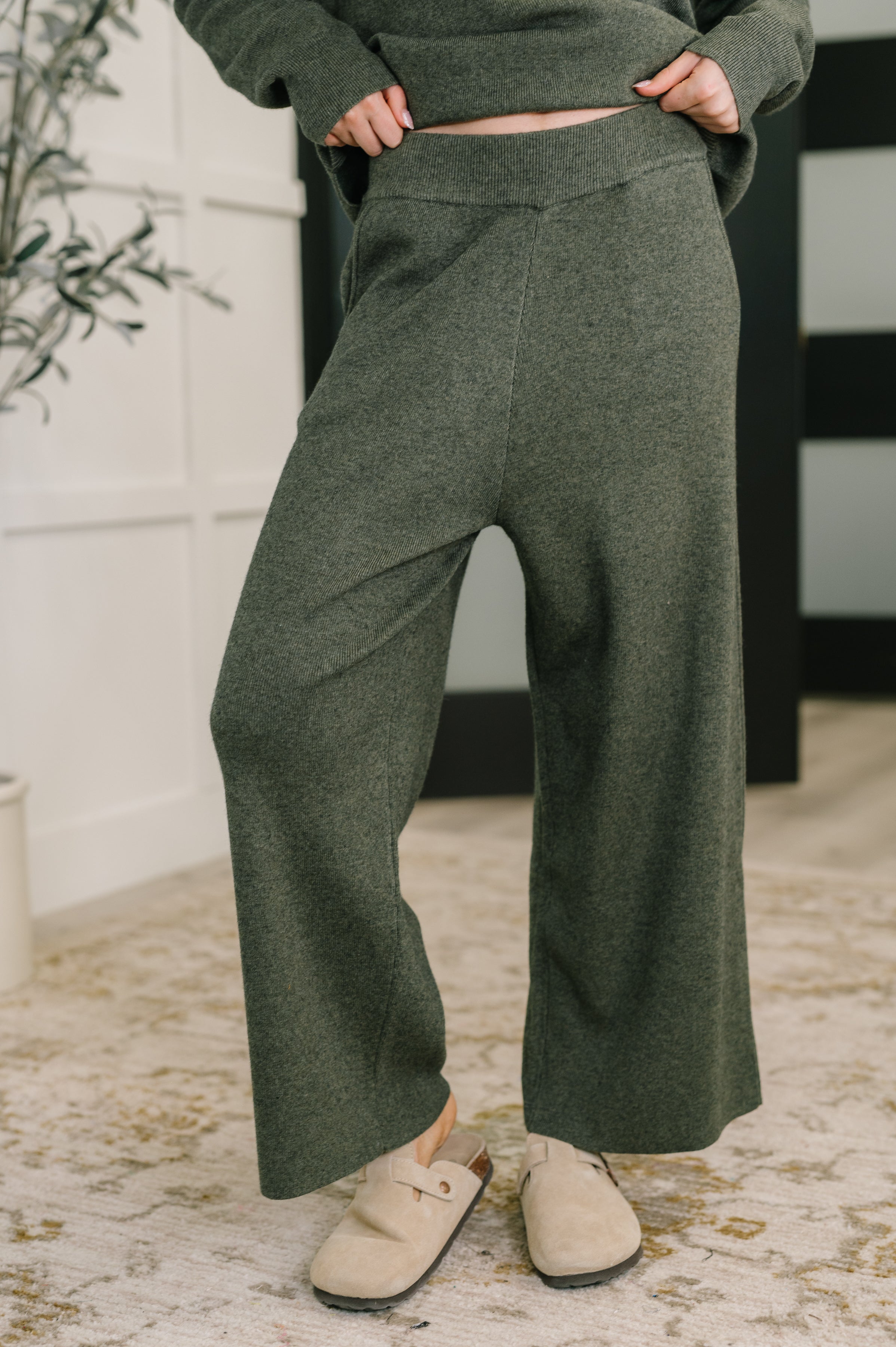 Clove Culottes in Moss