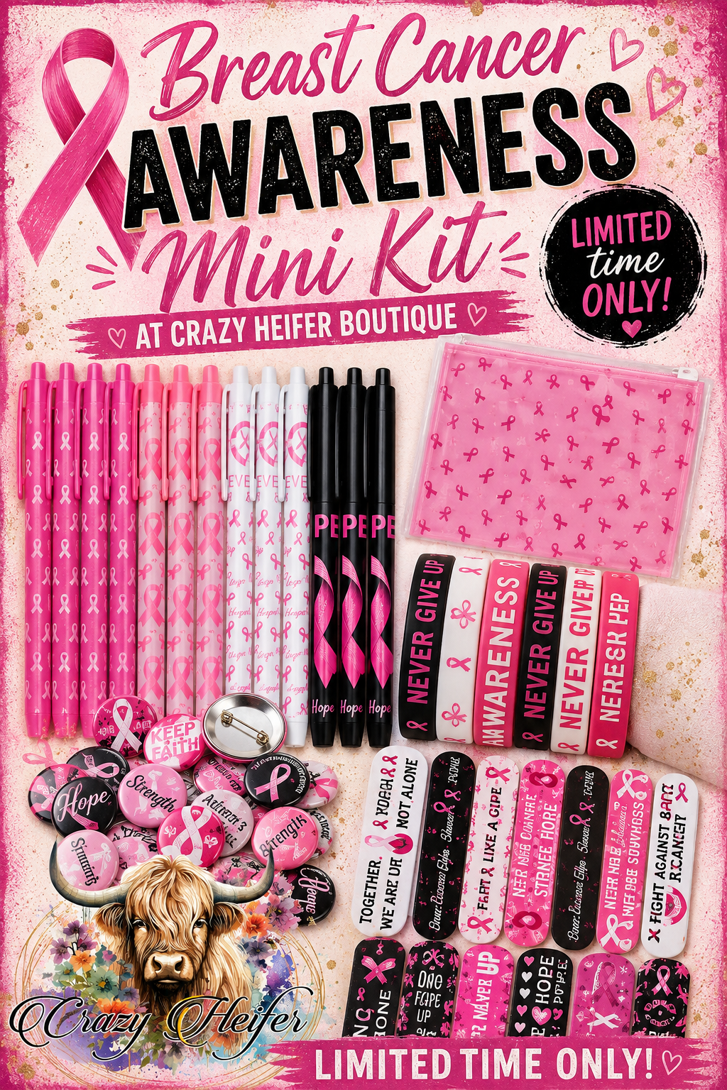 Breast Cancer Awareness Mini Kit