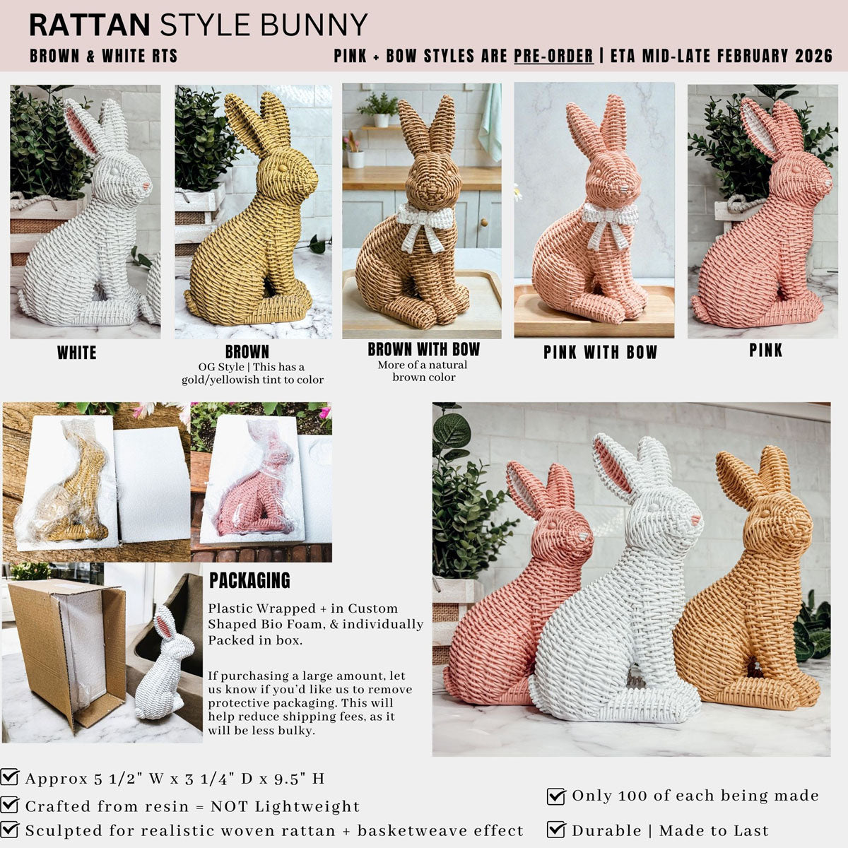 Basketweave Easter Bunny