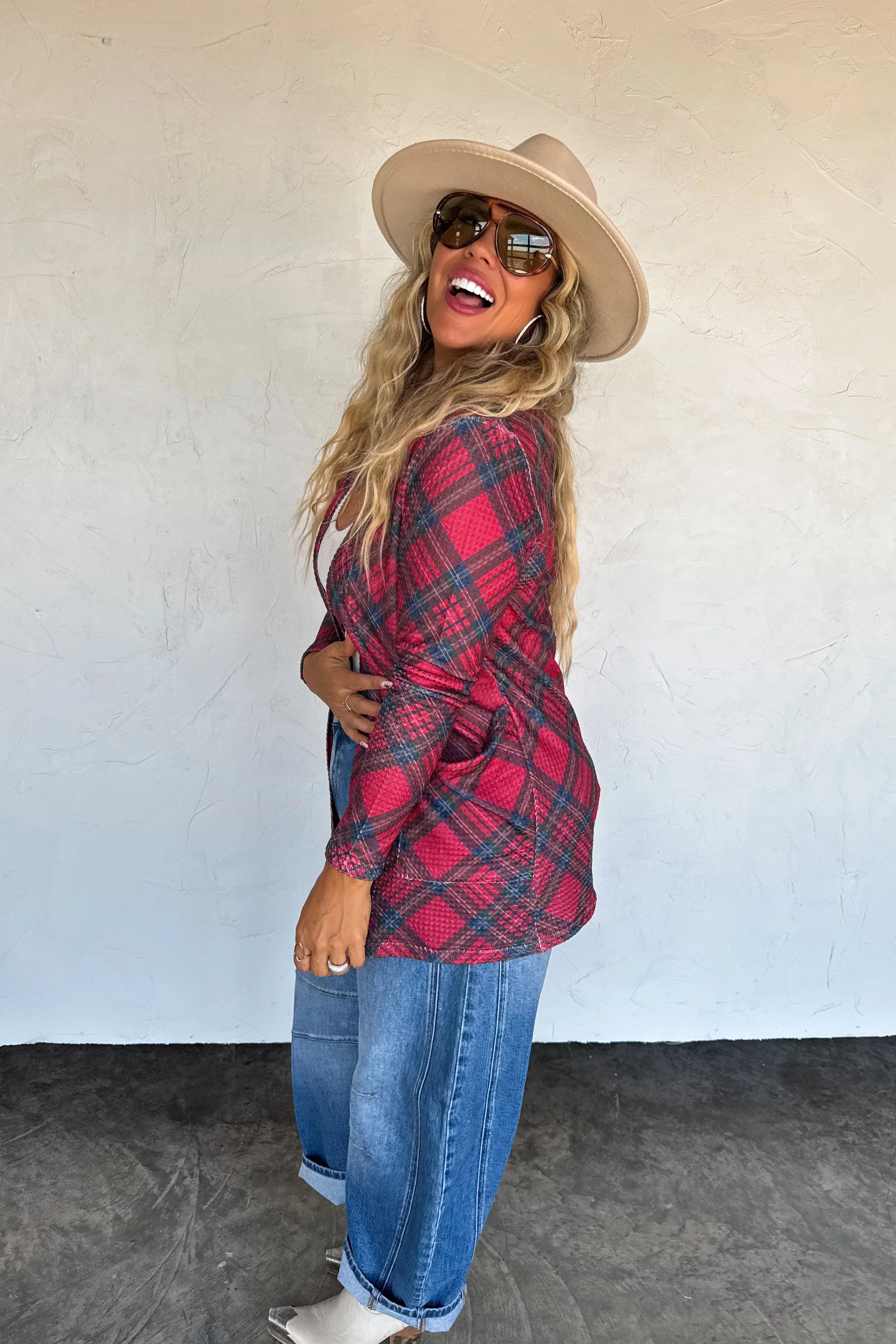 PREORDER: Plaid Lola Cardigans