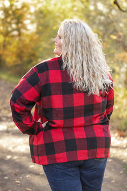 Norah Plaid Shacket - Buffalo Plaid