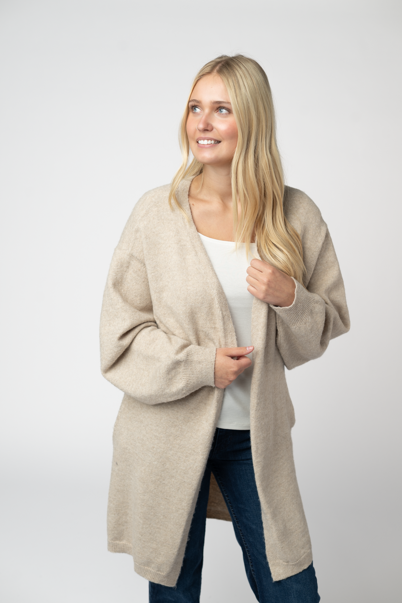 Cozy Cardigan - Tan