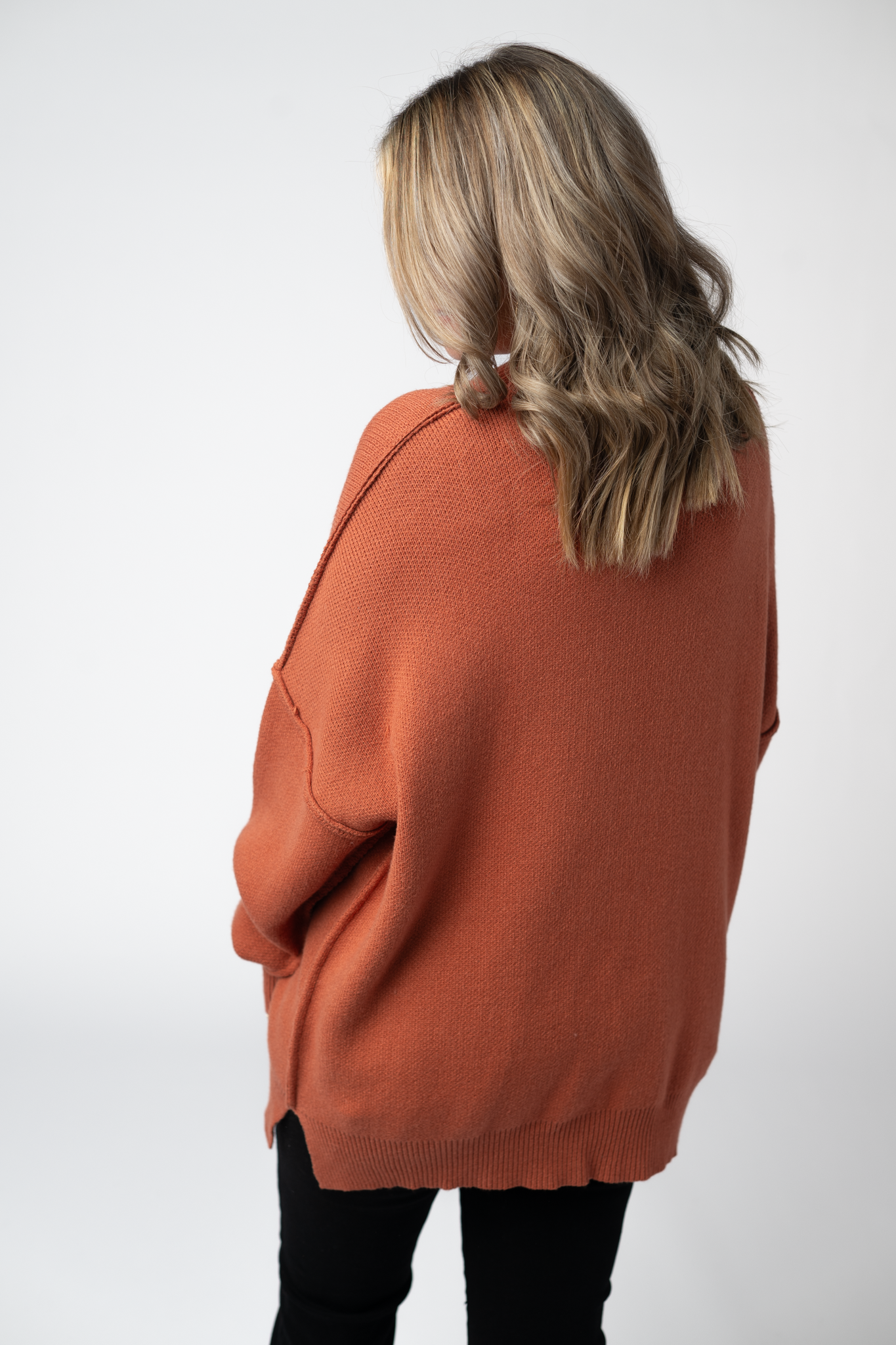 Aurora Cozy Sweater - Pumpkin Spice