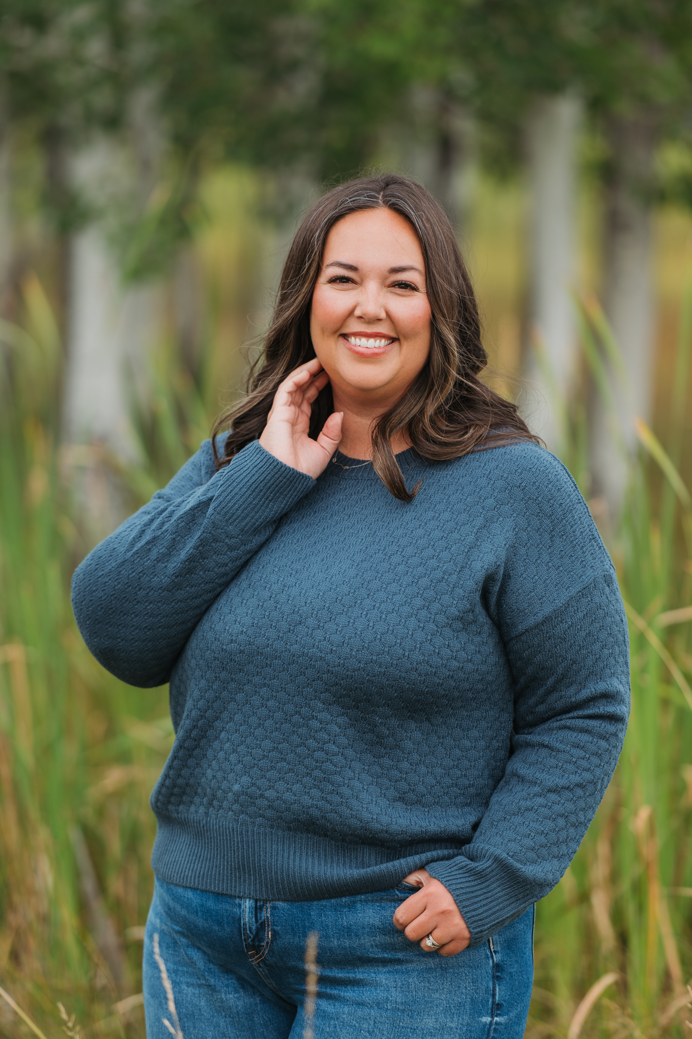 Gianna Pullover Sweater - Teal