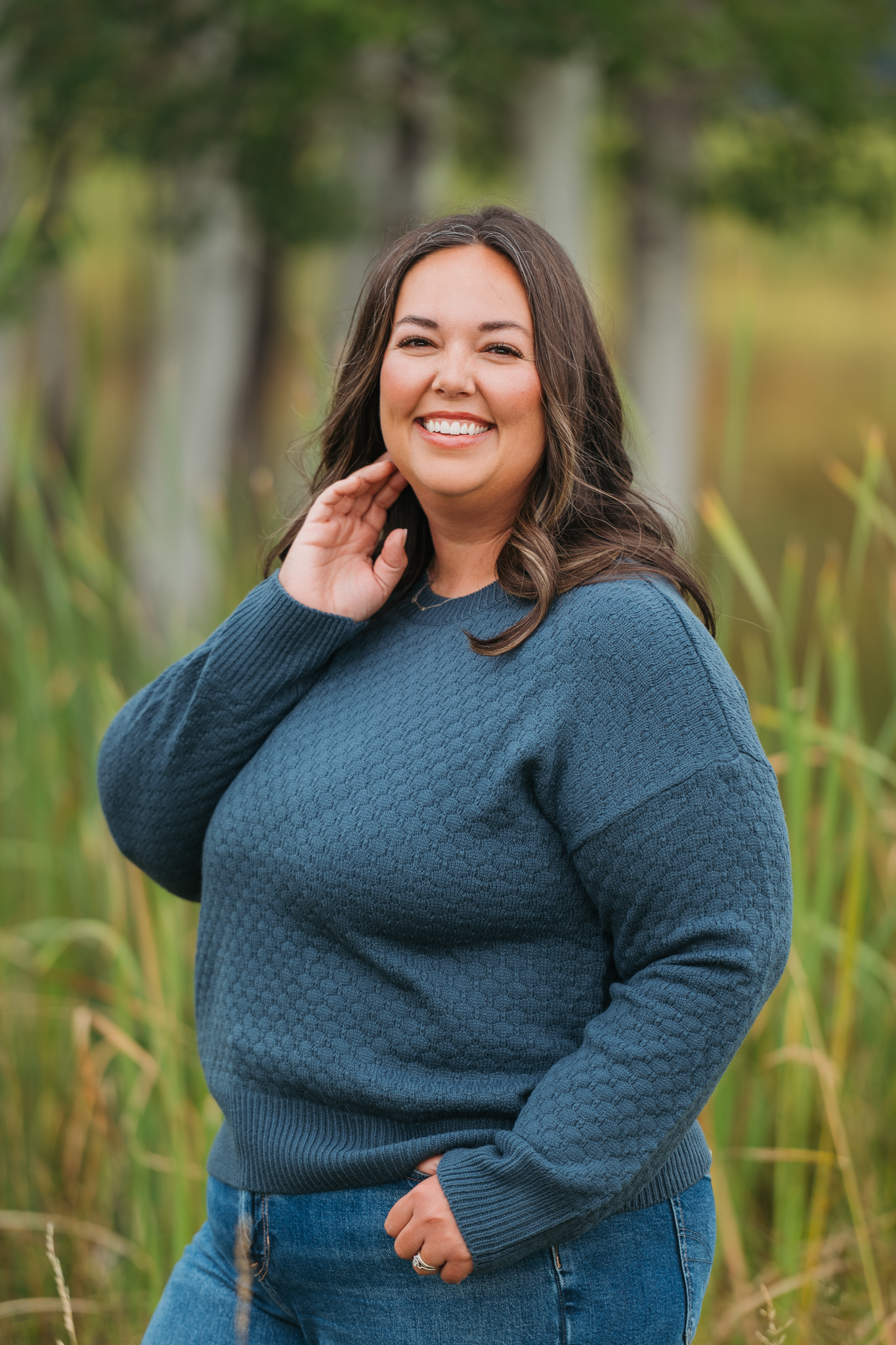 Gianna Pullover Sweater - Teal