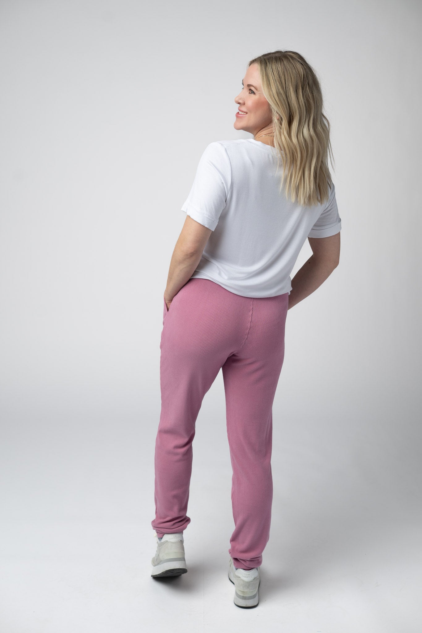 Corrine Joggers - Rose