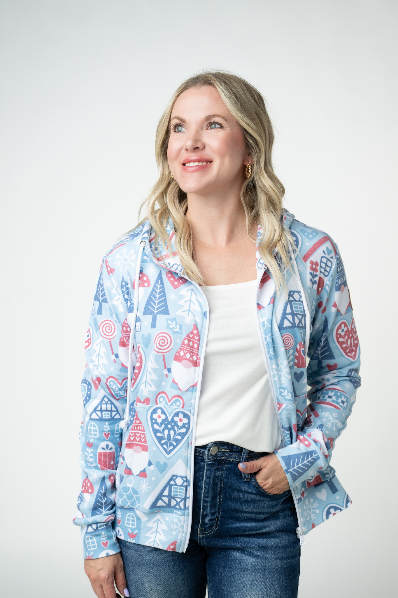 Fullzip Hoodie - Winter Gnome