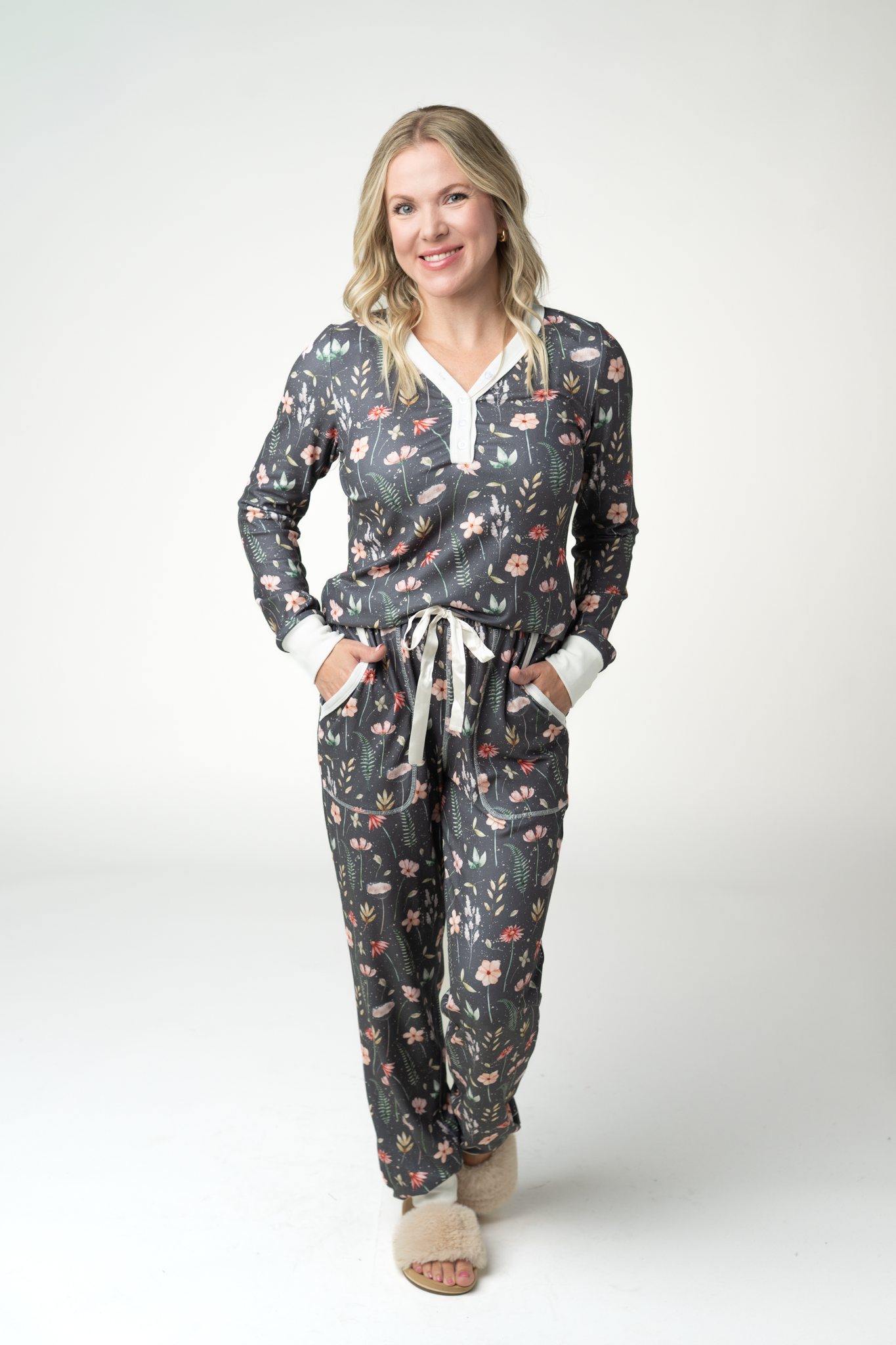 Cozy Pajama Set - Wildflower Mead