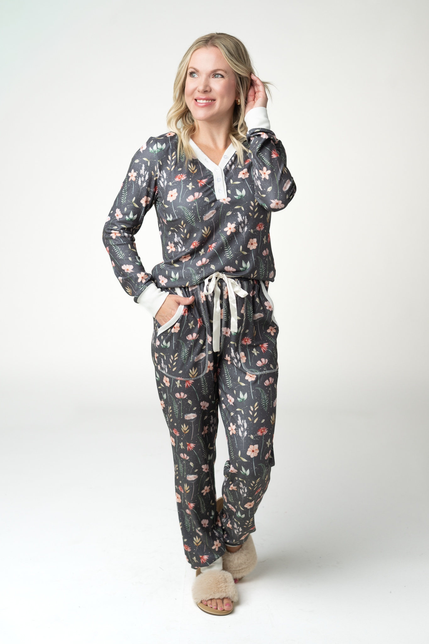 Cozy Pajama Set - Wildflower Mead