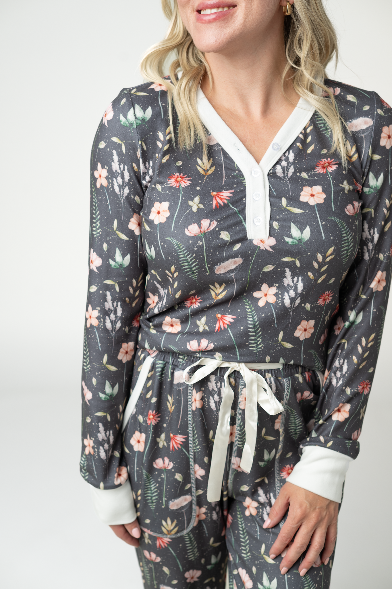 Cozy Pajama Set - Wildflower Mead
