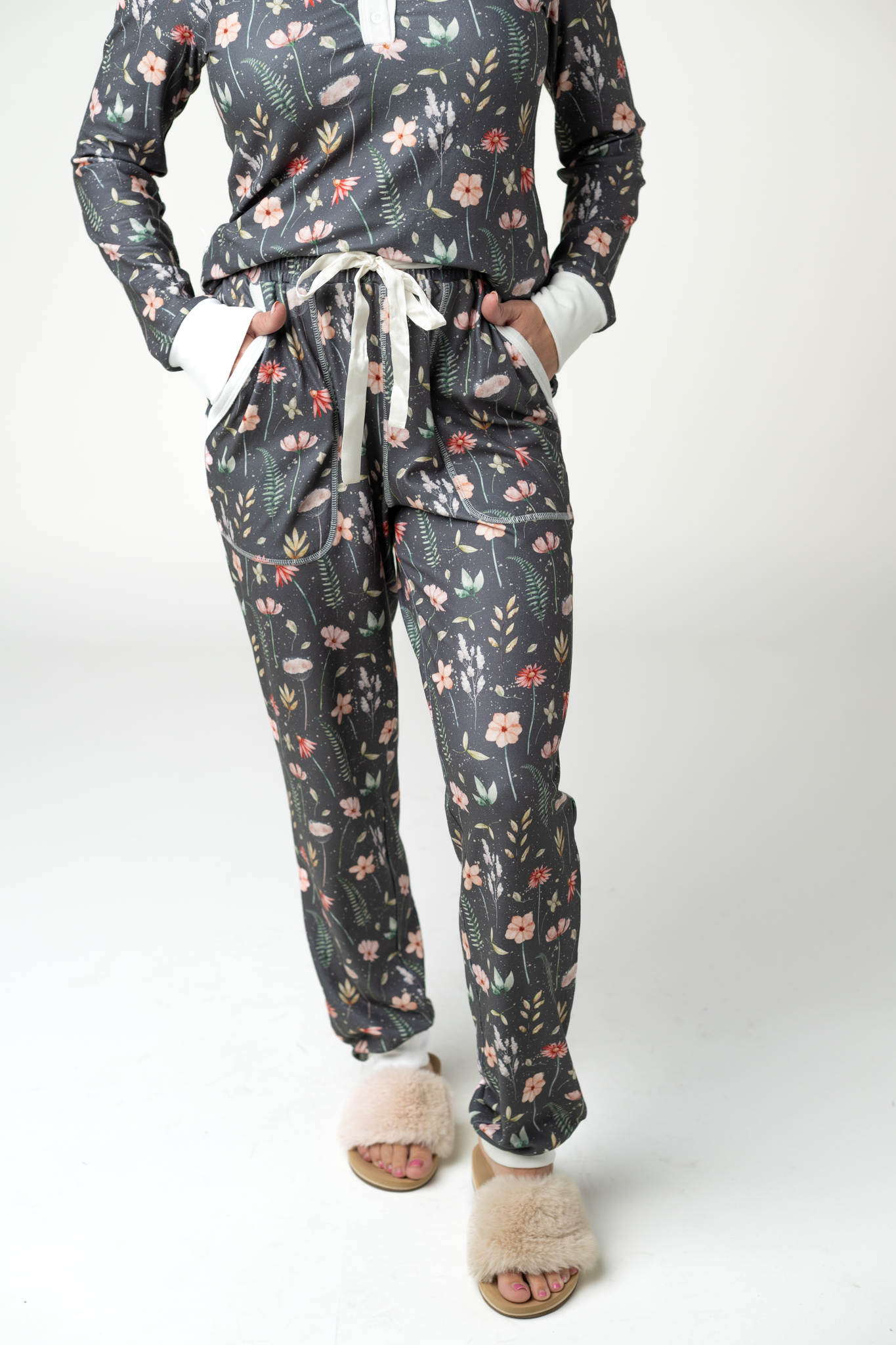 Cozy Pajama Set - Wildflower Mead
