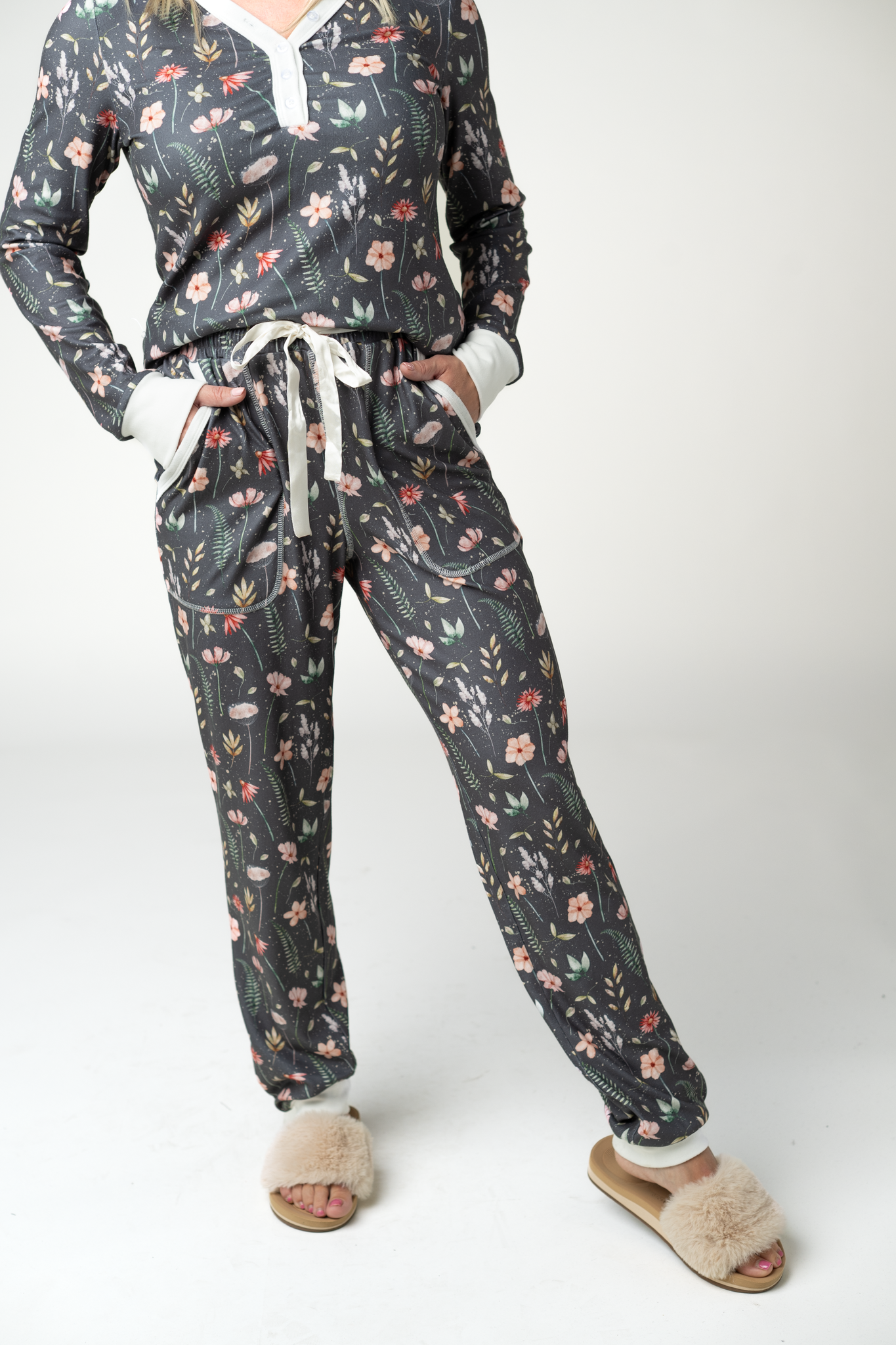 Cozy Pajama Set - Wildflower Mead