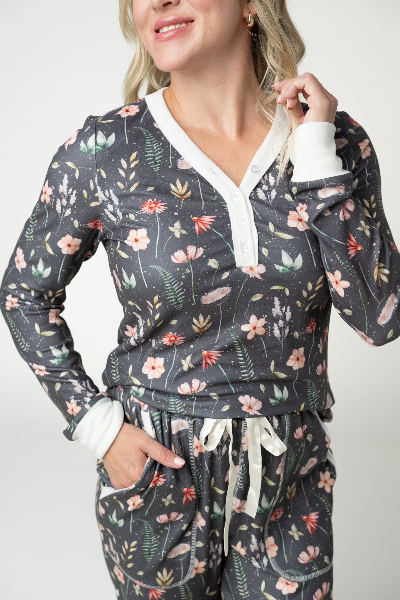 Cozy Pajama Set - Wildflower Mead