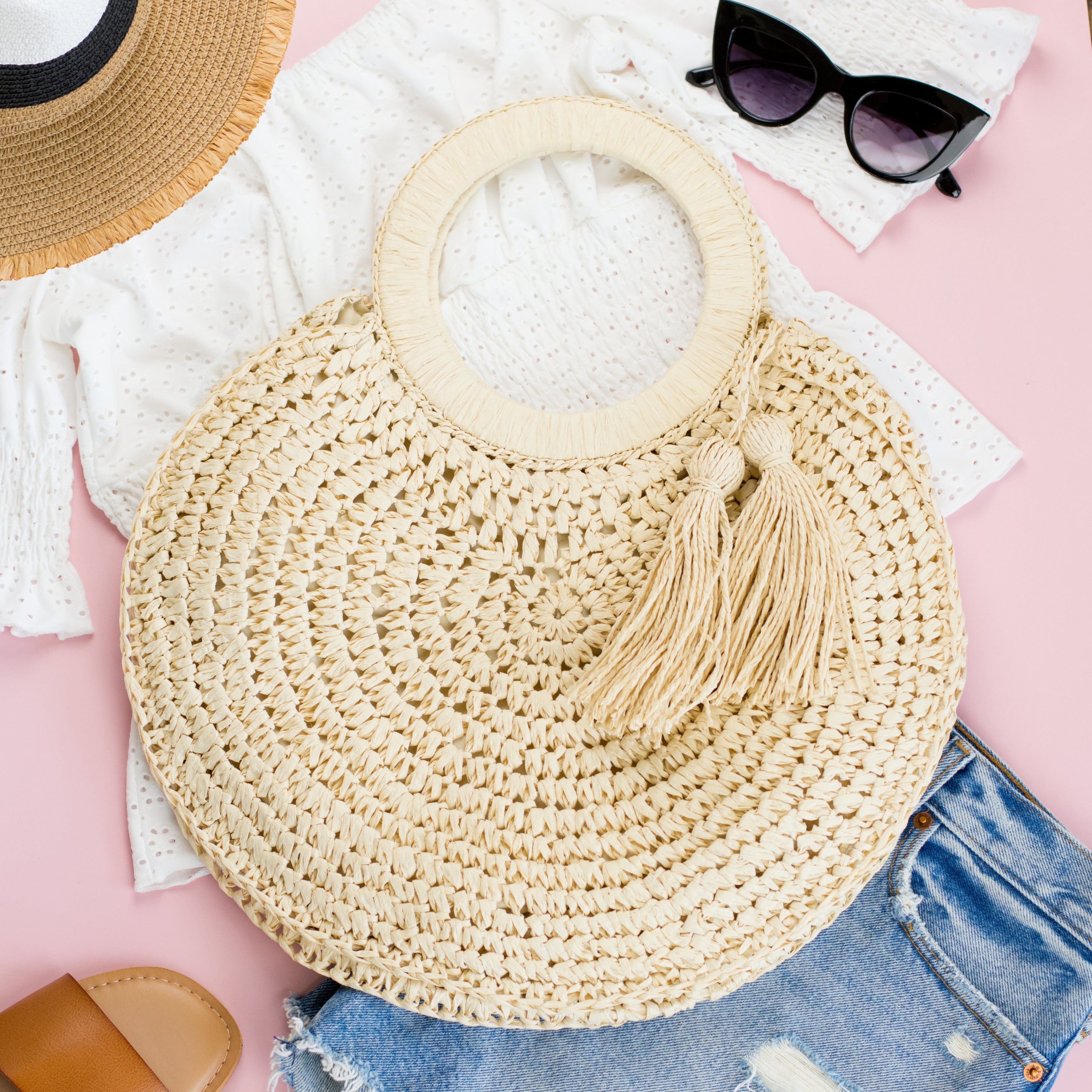 Tassel O Ring Tote