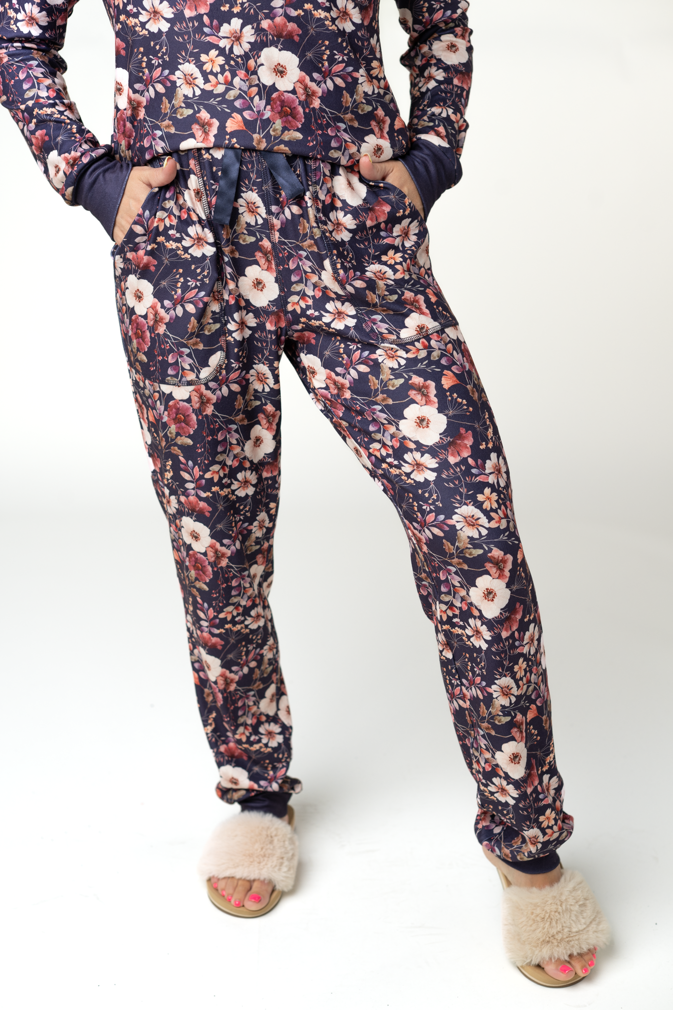 Cozy Pajama Set - Blushwood Floral