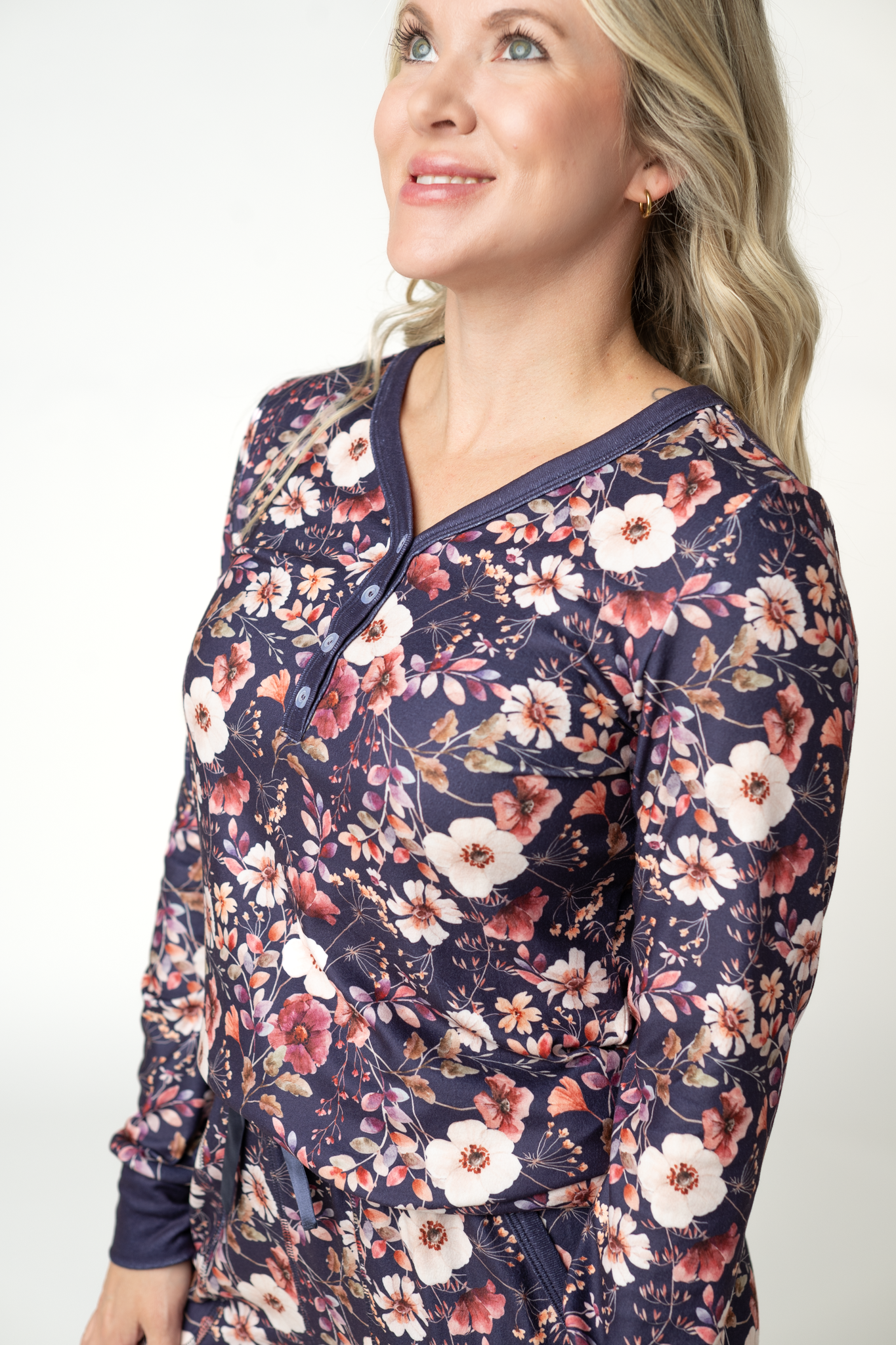 Cozy Pajama Set - Blushwood Floral