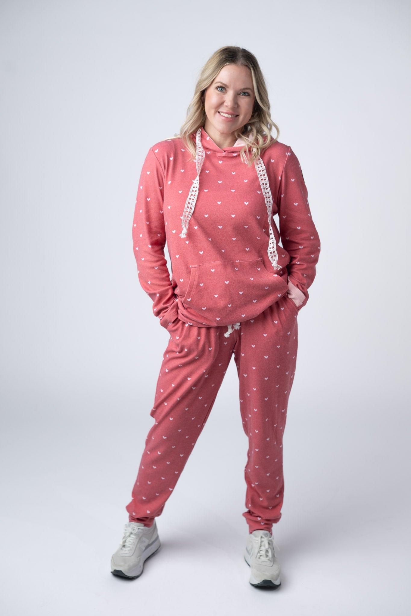 Classic Joggers - Sweetheart Red