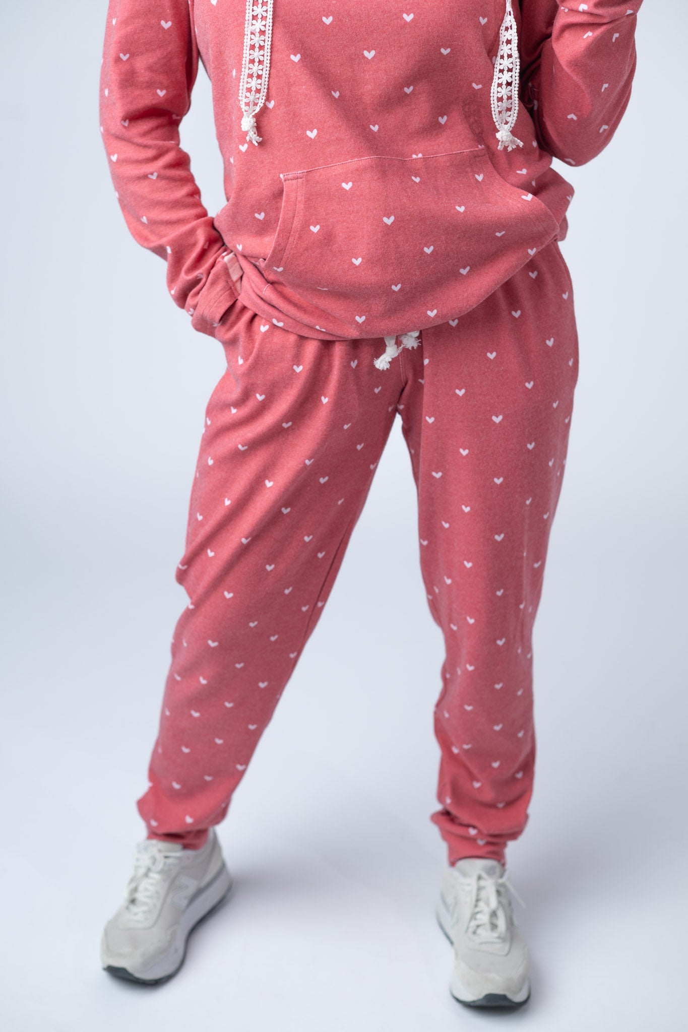 Classic Joggers - Sweetheart Red