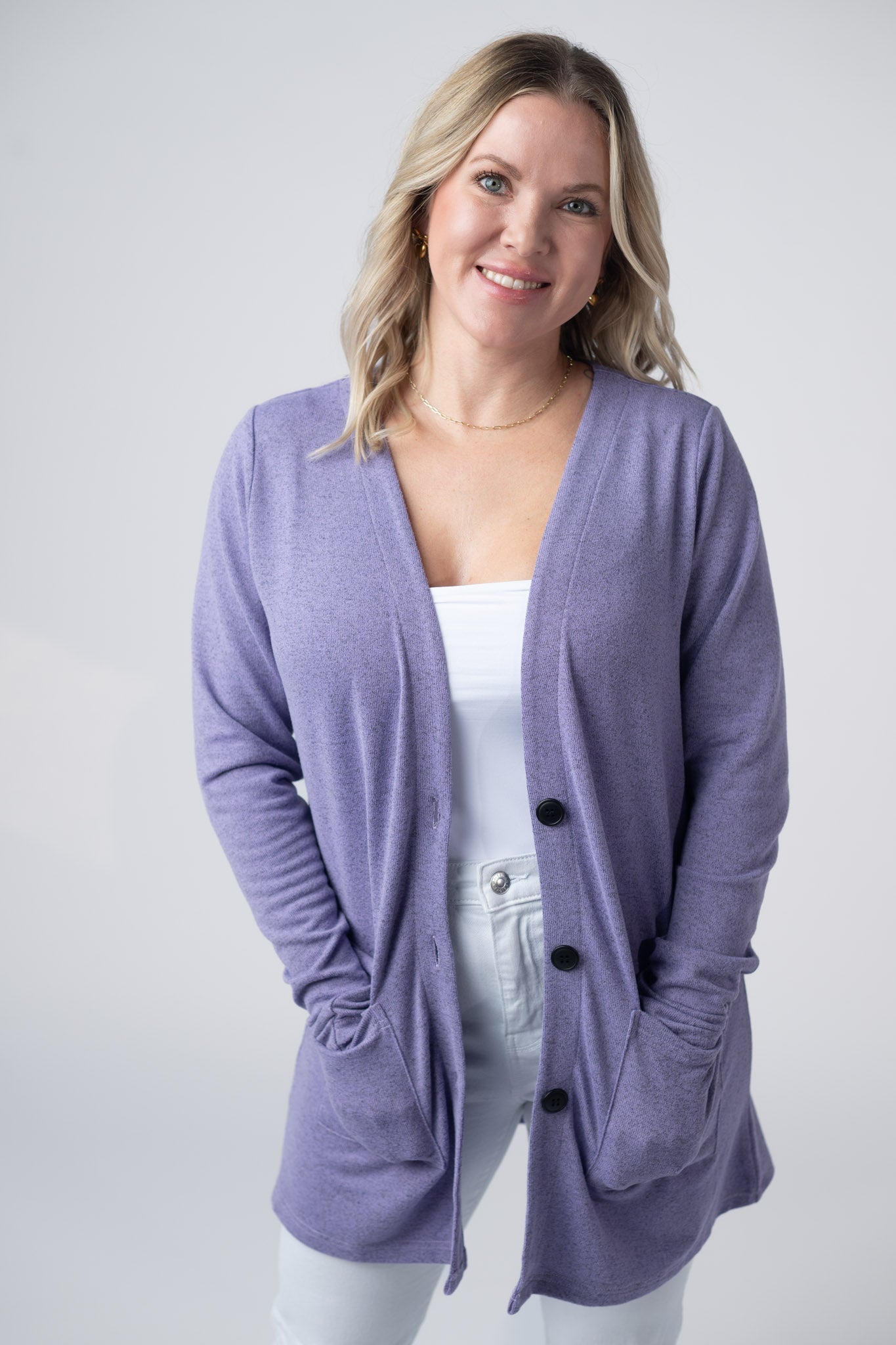 Cori Cardigan - Lavender