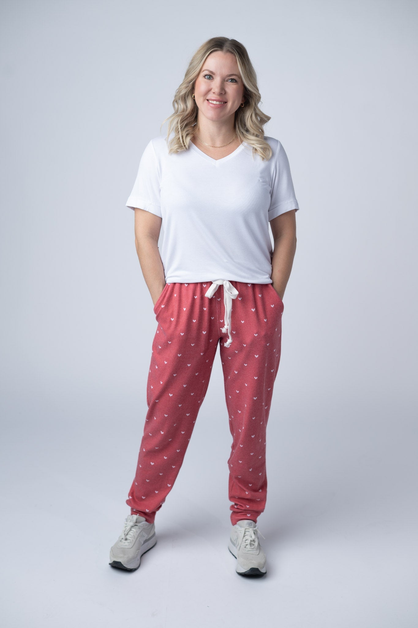 Classic Joggers - Sweetheart Red