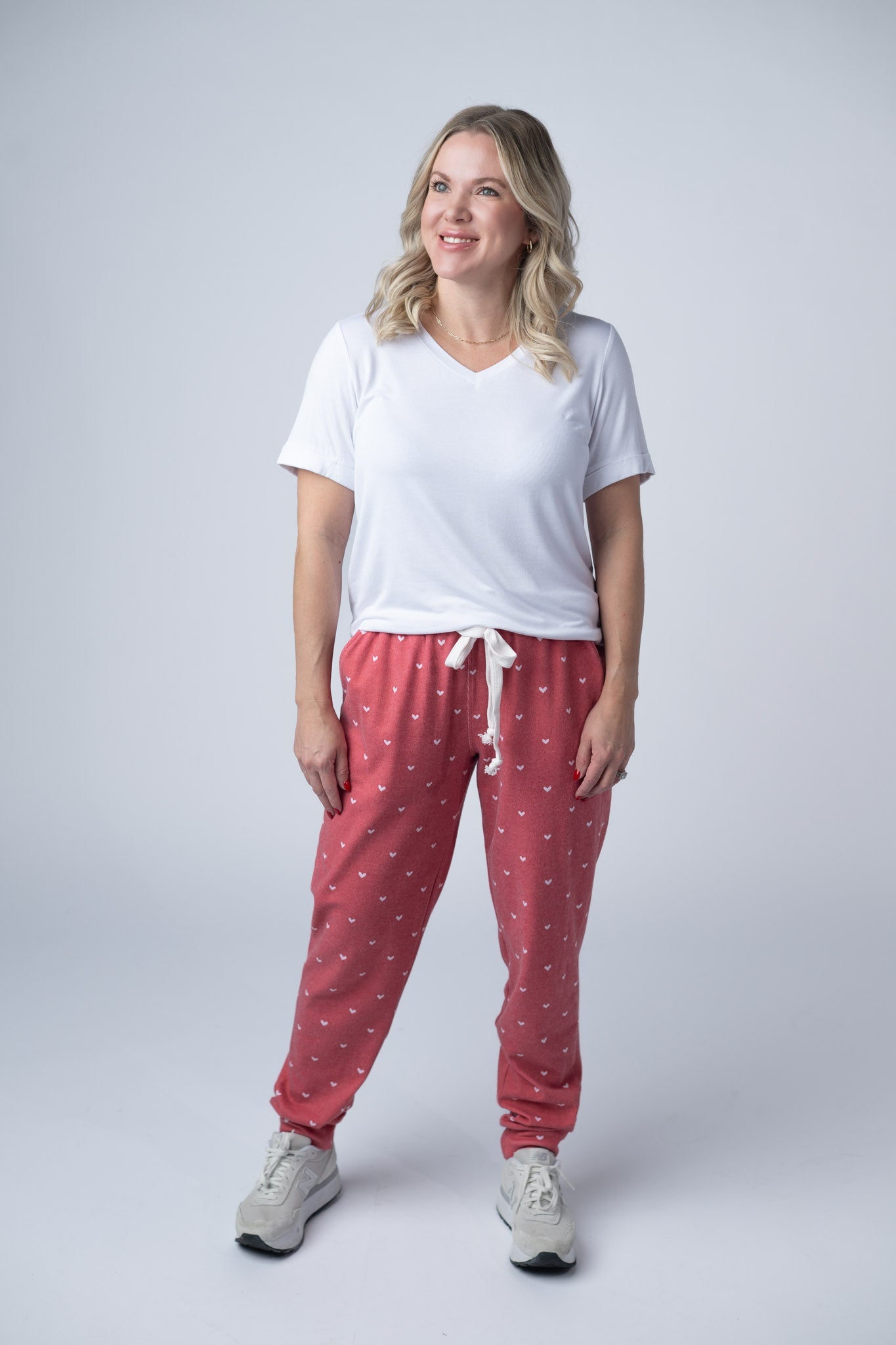 Classic Joggers - Sweetheart Red