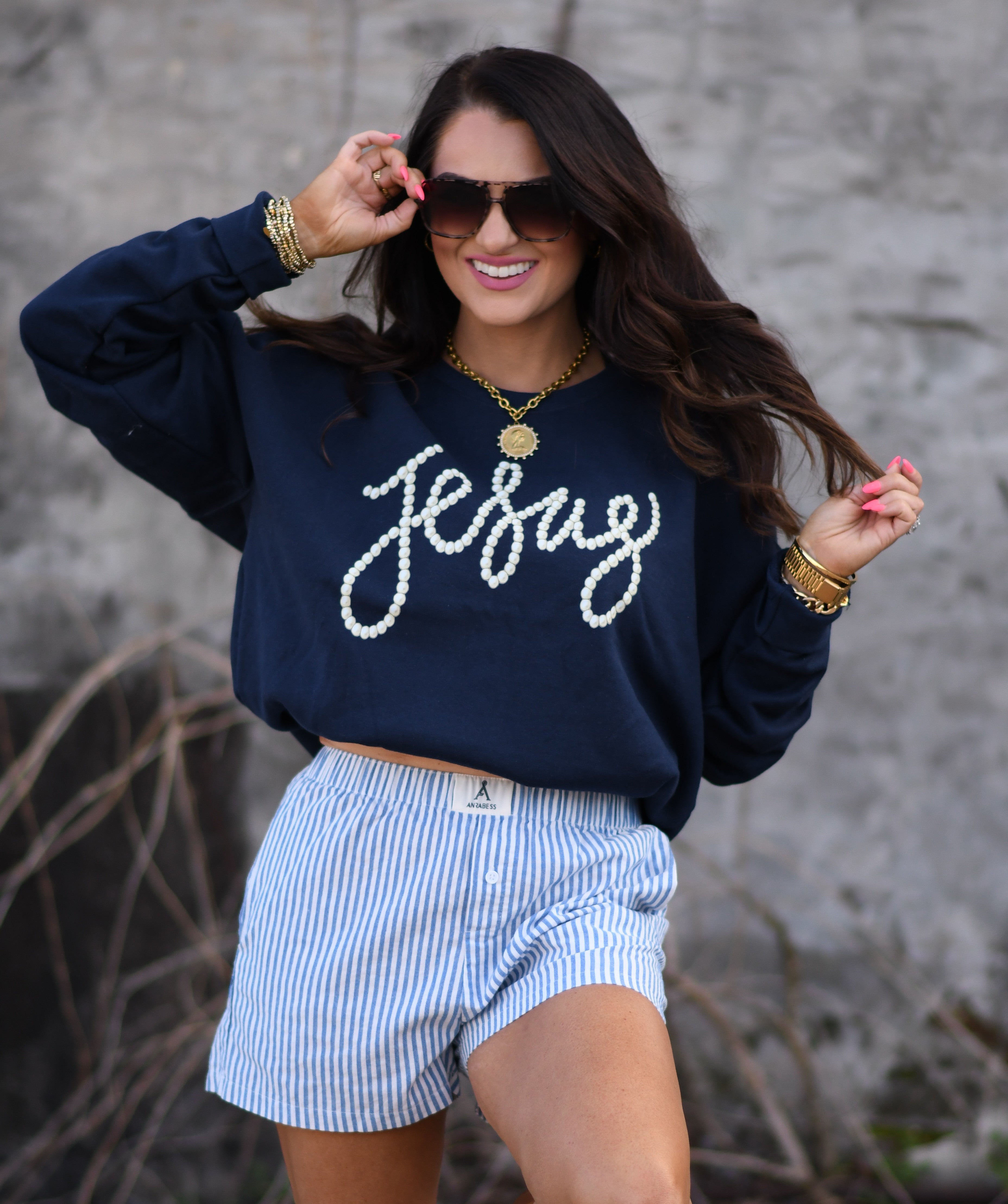 Jesus Pearl Sweatshirt/Tee