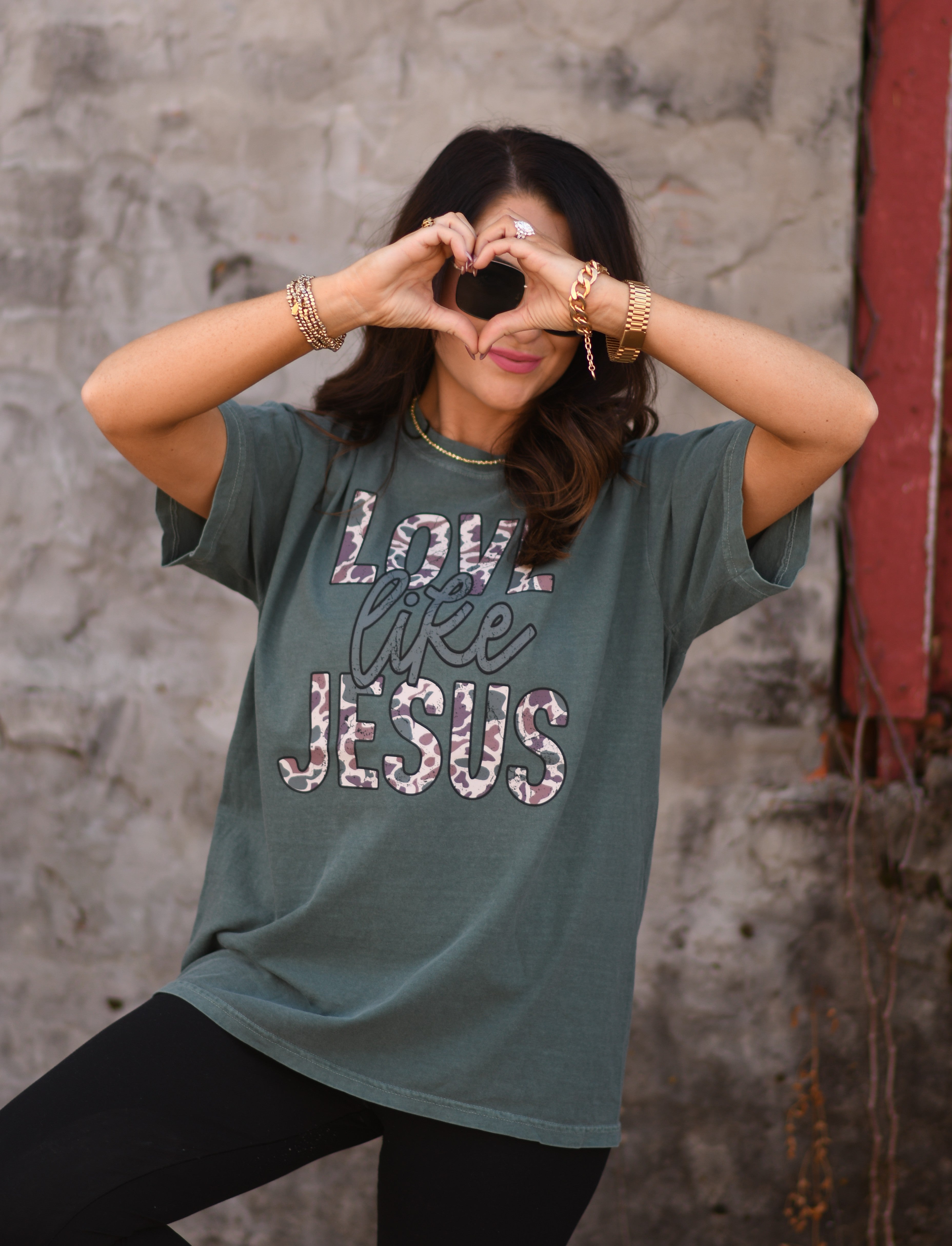 Love Like Jesus Camo Tee / Long Sleeve