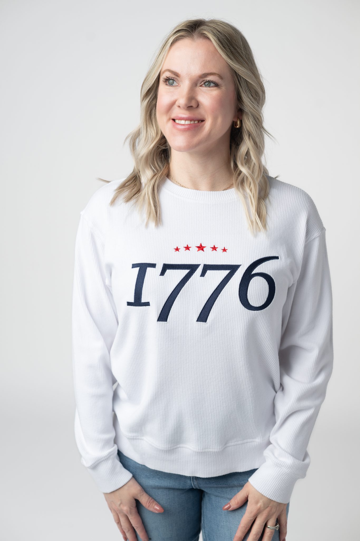 Corrine Embroidered Pullover Top - 1776