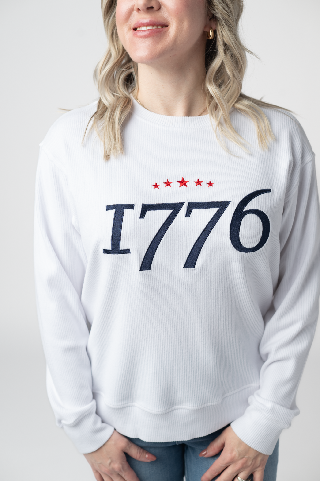 Corrine Embroidered Pullover Top - 1776
