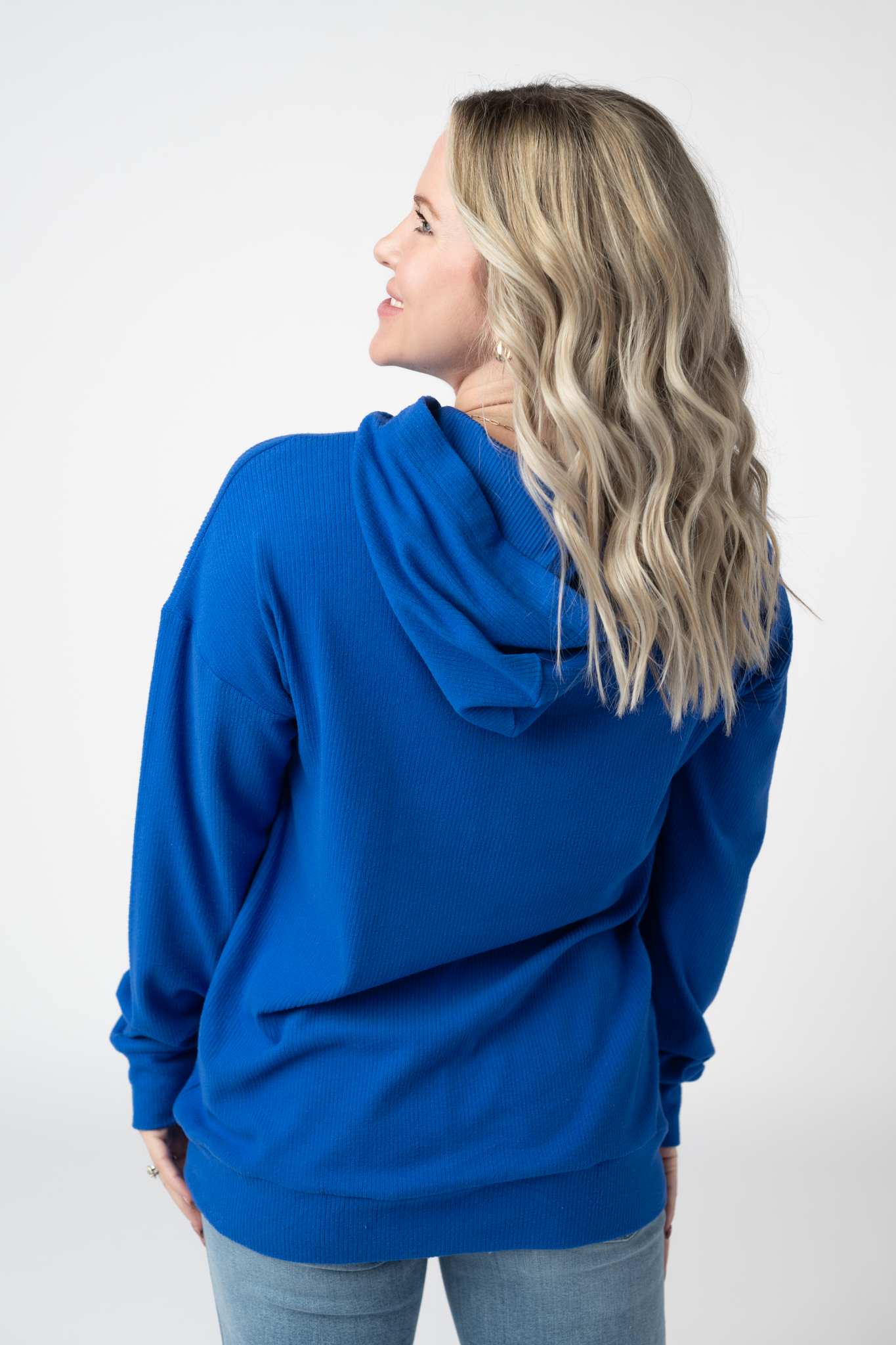 Corrine Hoodie - Royal Blue USA
