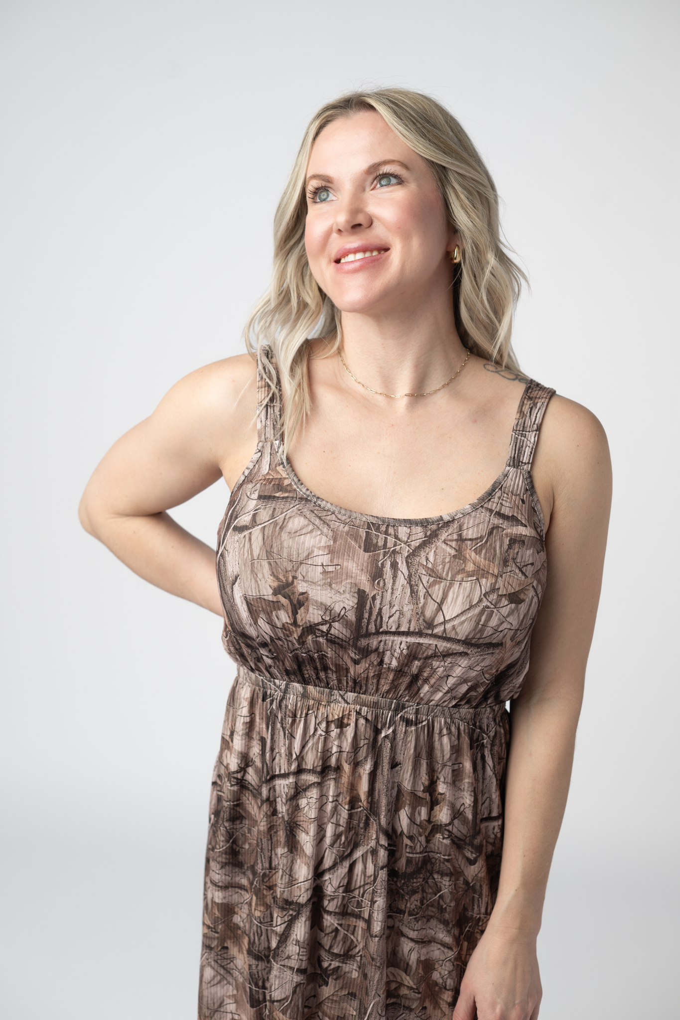 Reagan Dress - Camo