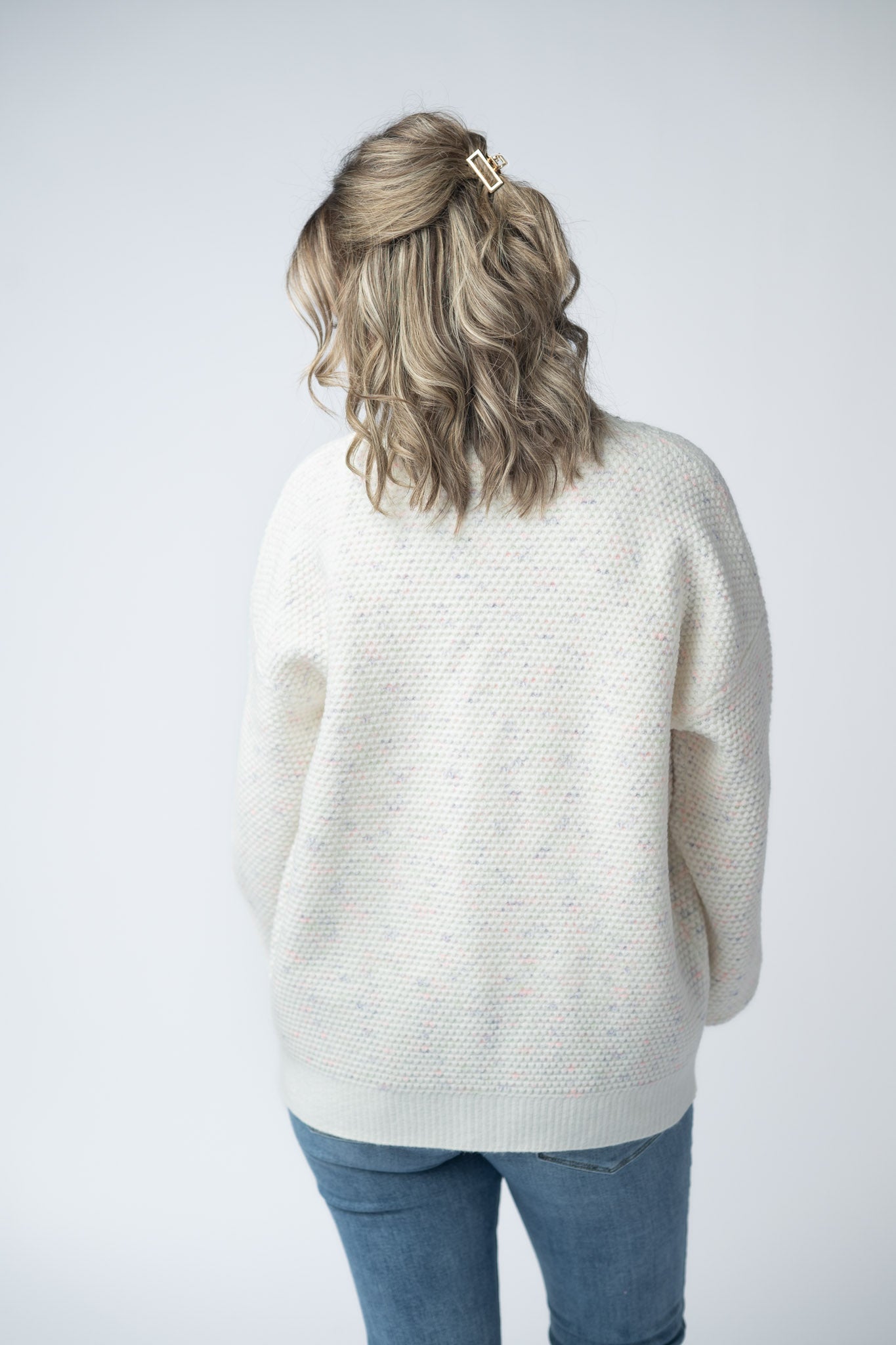 Kinsley Cardigan - Purple, Pink, and Green