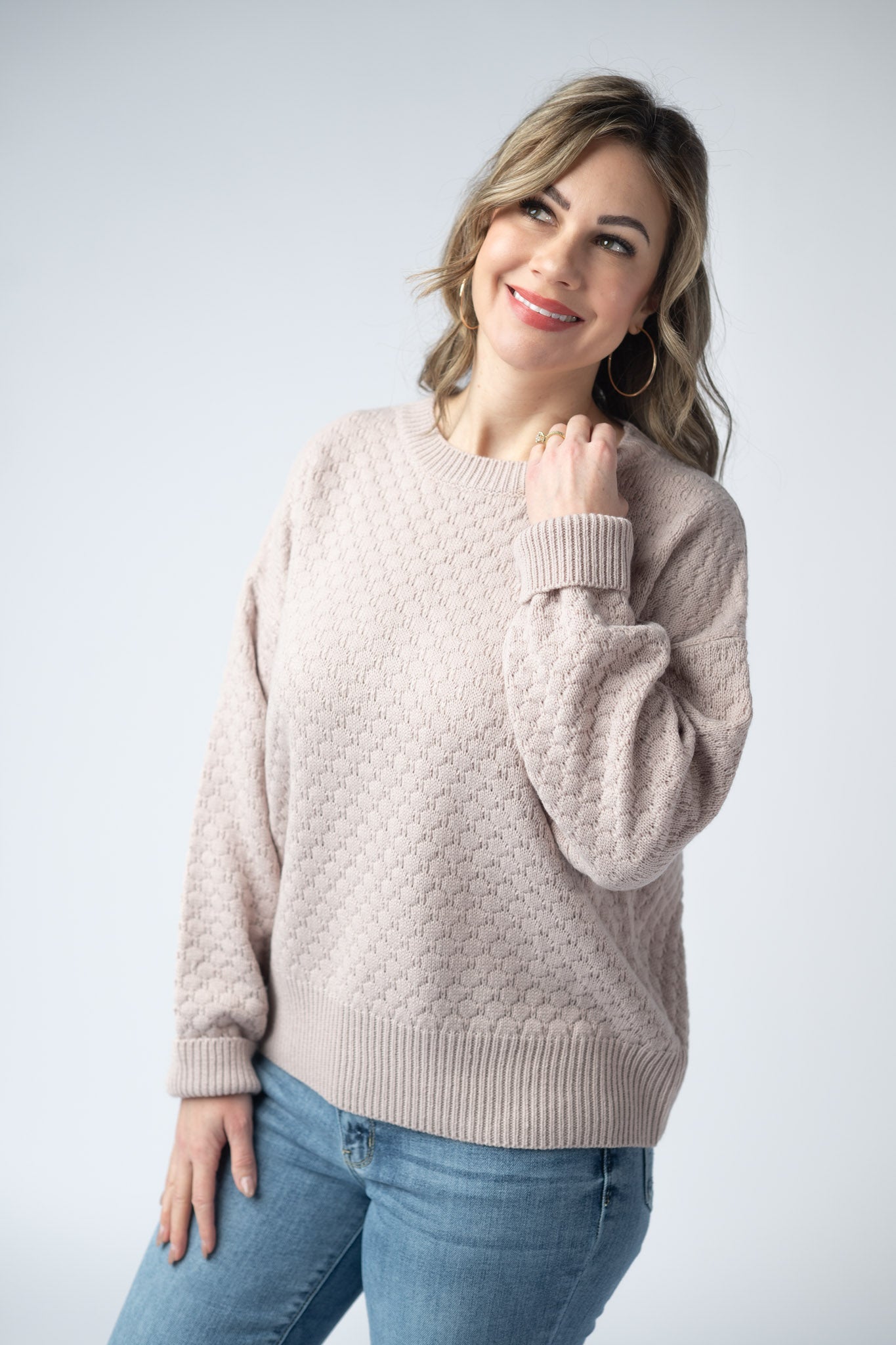 Gianna Pullover Sweater - Neutral