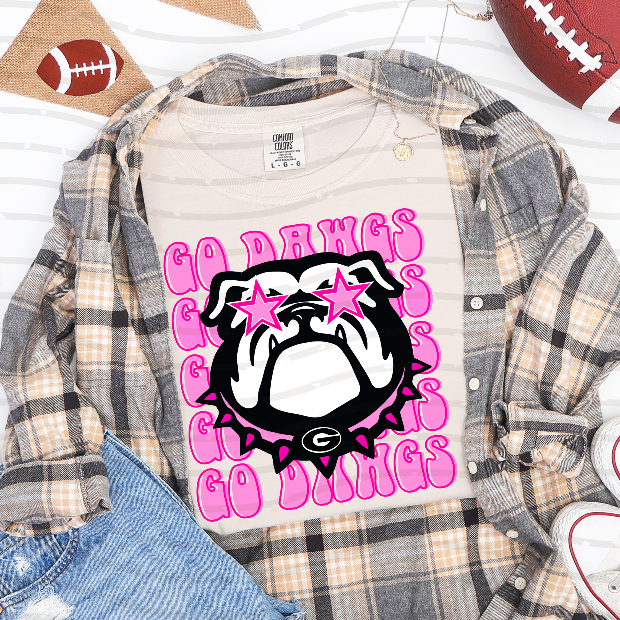 Pink Out Dawgs Tee