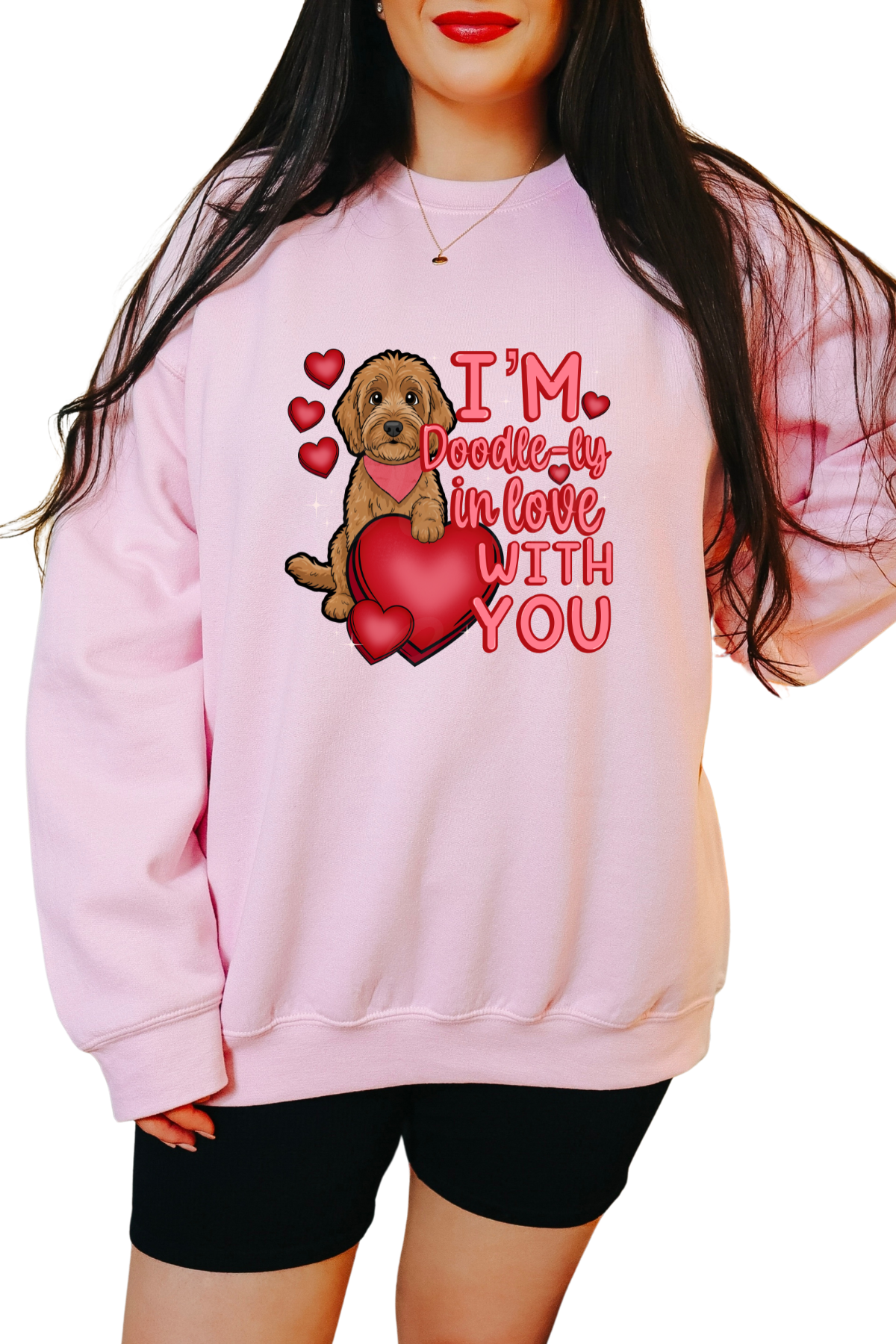 Doodle In Love With You Tee or Sweatshirt