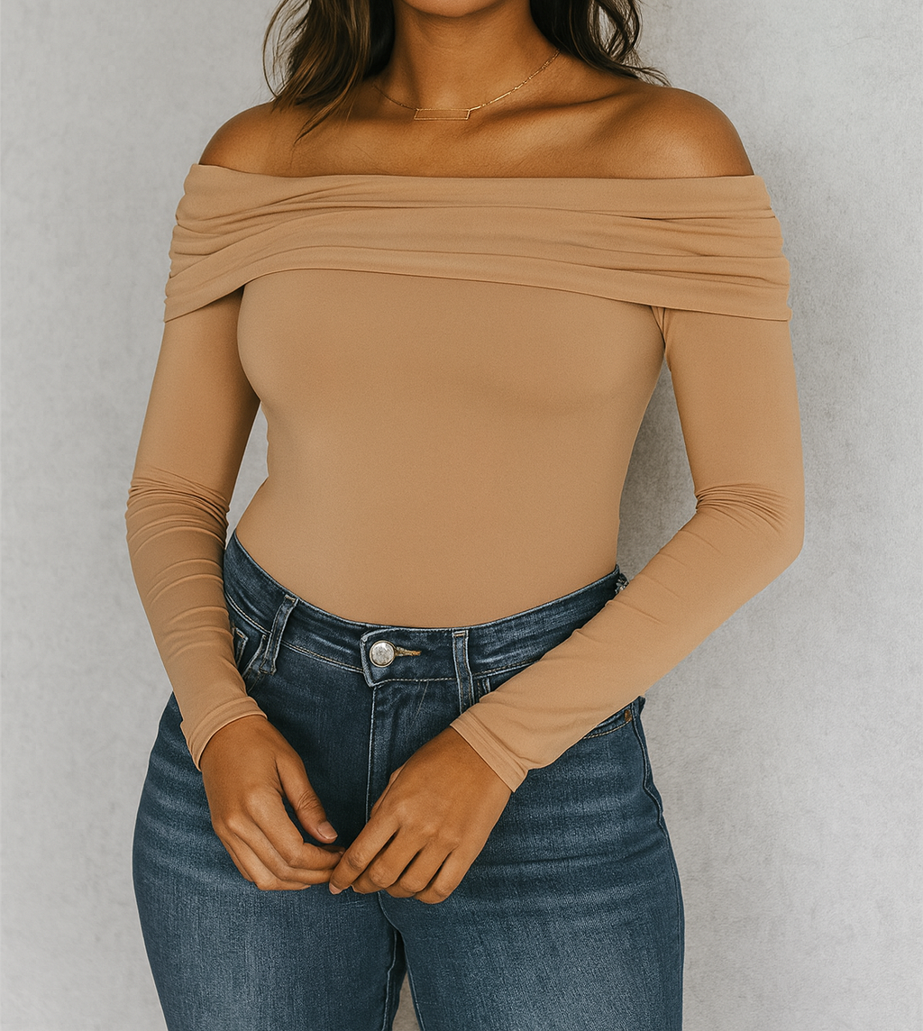 Foldover Off Shoulder Top WTW