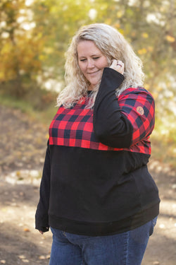 Natalie Pullover - Buffalo Plaid