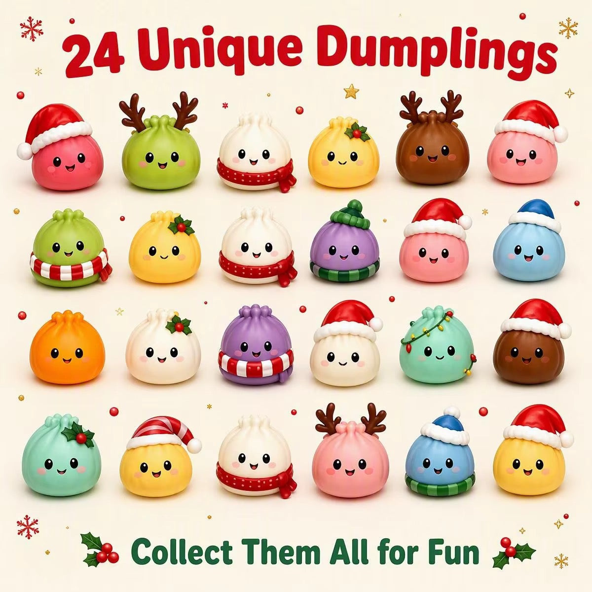 Dumpling Advent Calendar *PRE ORDER* *Late October Shipment*