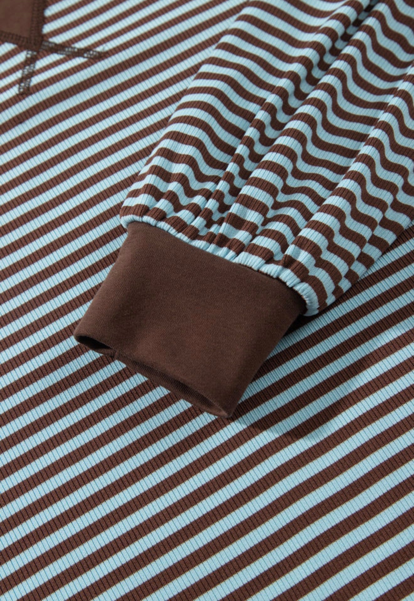 Brown Stripe Two Piece Set WTW